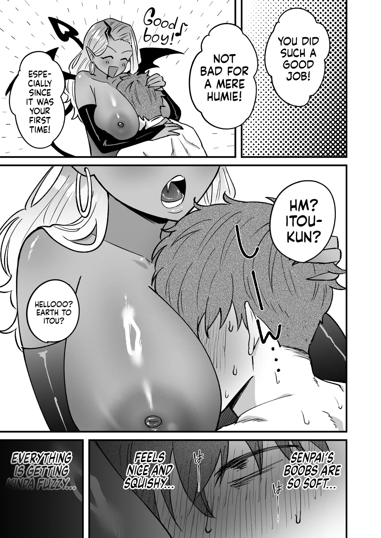 Shokuba No Gal Ga Dosukebe Succubus Dattan Dakedo?! ー The Office Gyaru Was A Slutty Succubus This Whole Time?! page 44