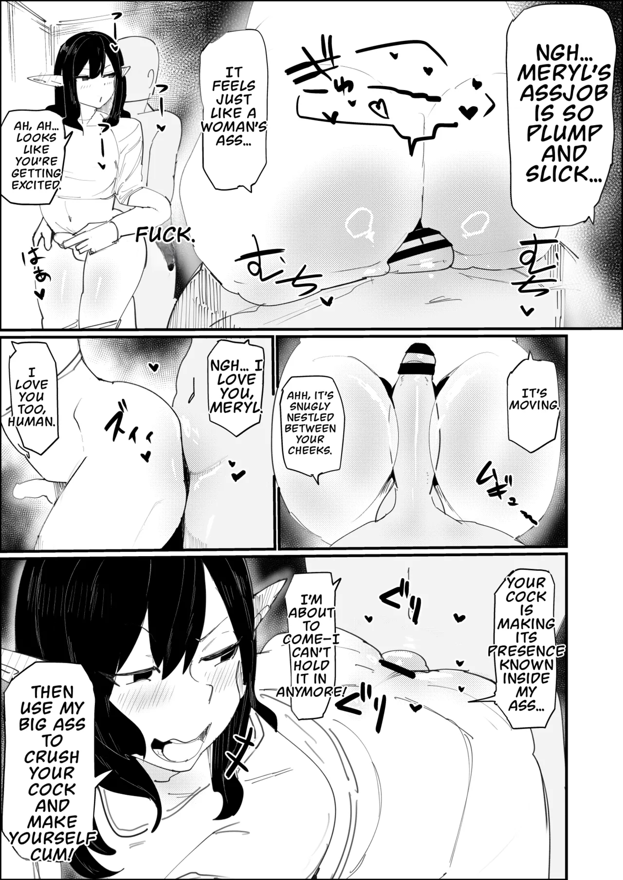 Tensei Shitara Dosukebe Osu Elf Ga Erosugite Homo Ni Naru Hanashi page 10