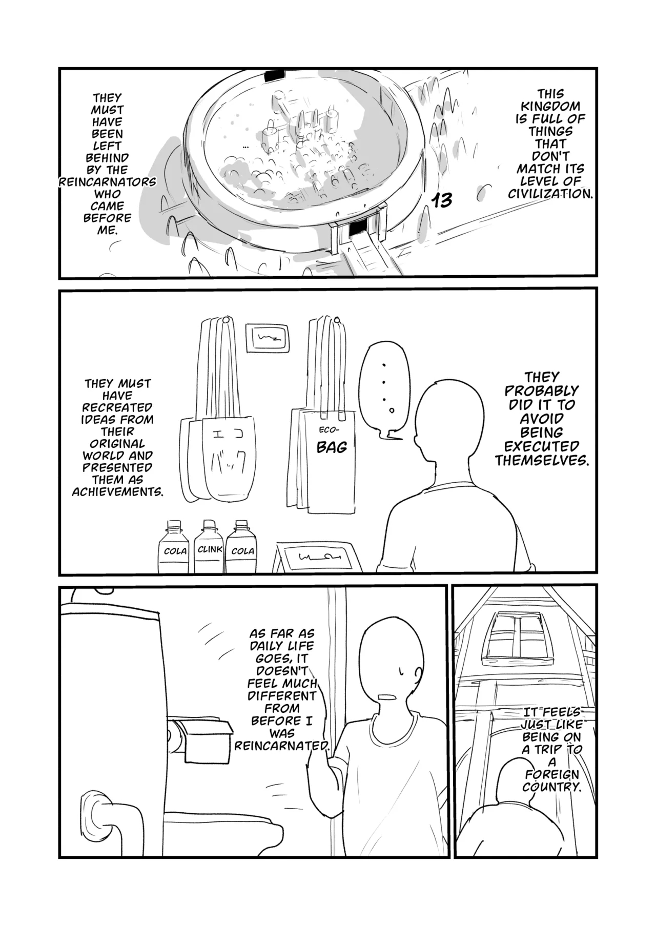 Tensei Shitara Dosukebe Osu Elf Ga Erosugite Homo Ni Naru Hanashi page 4