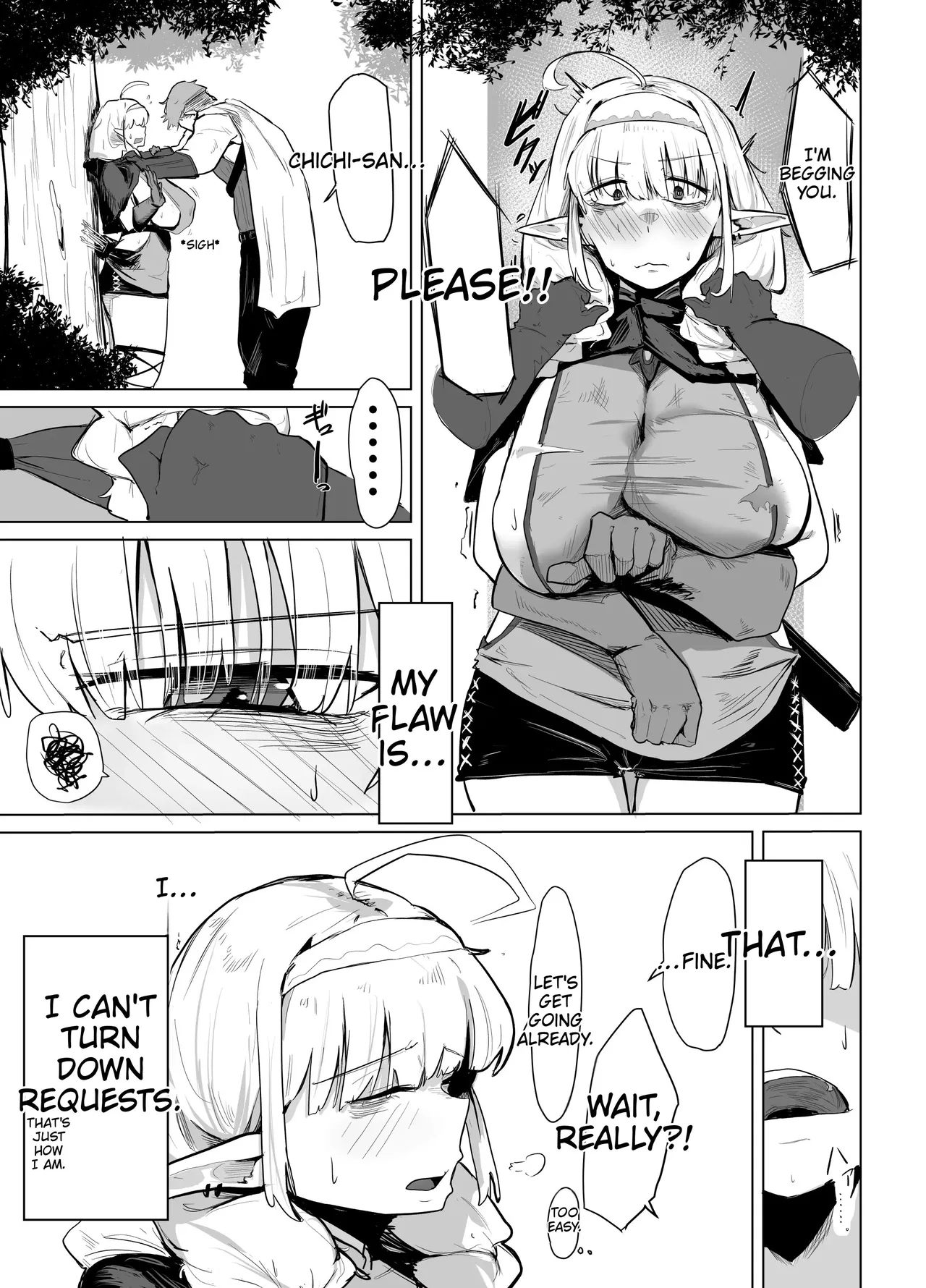 The Busty Elf Can't Say No page 5