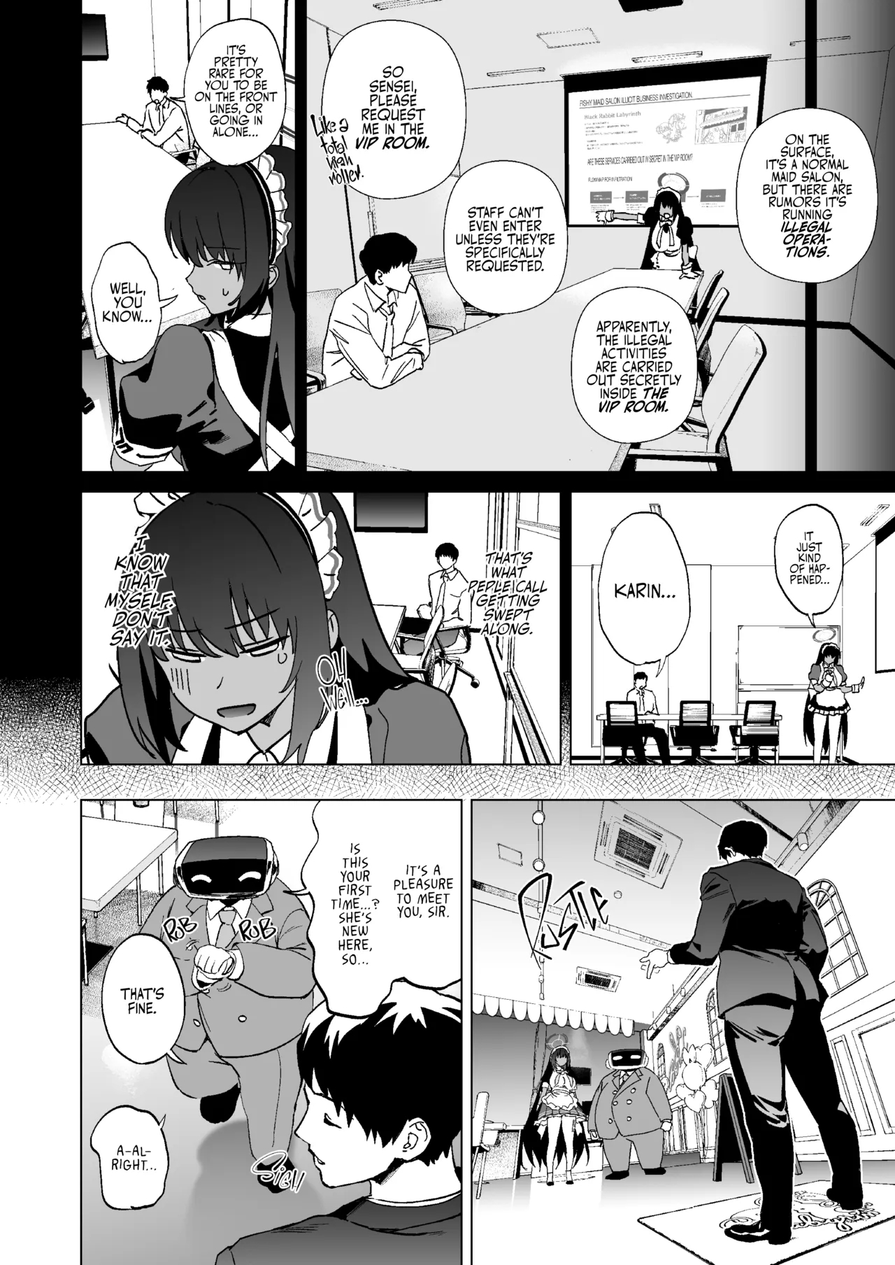 The Maid, The Butt, And The Limpid Bunny page 3