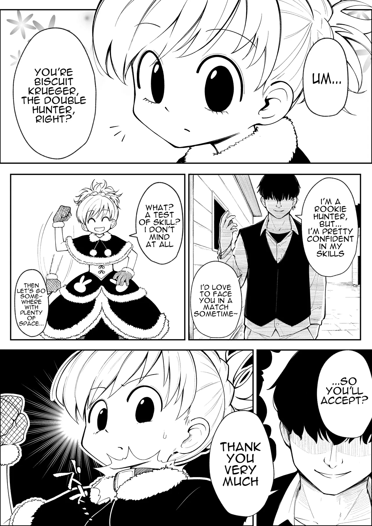 The Old Hag Who Got Manipulated Is So Cute page 1