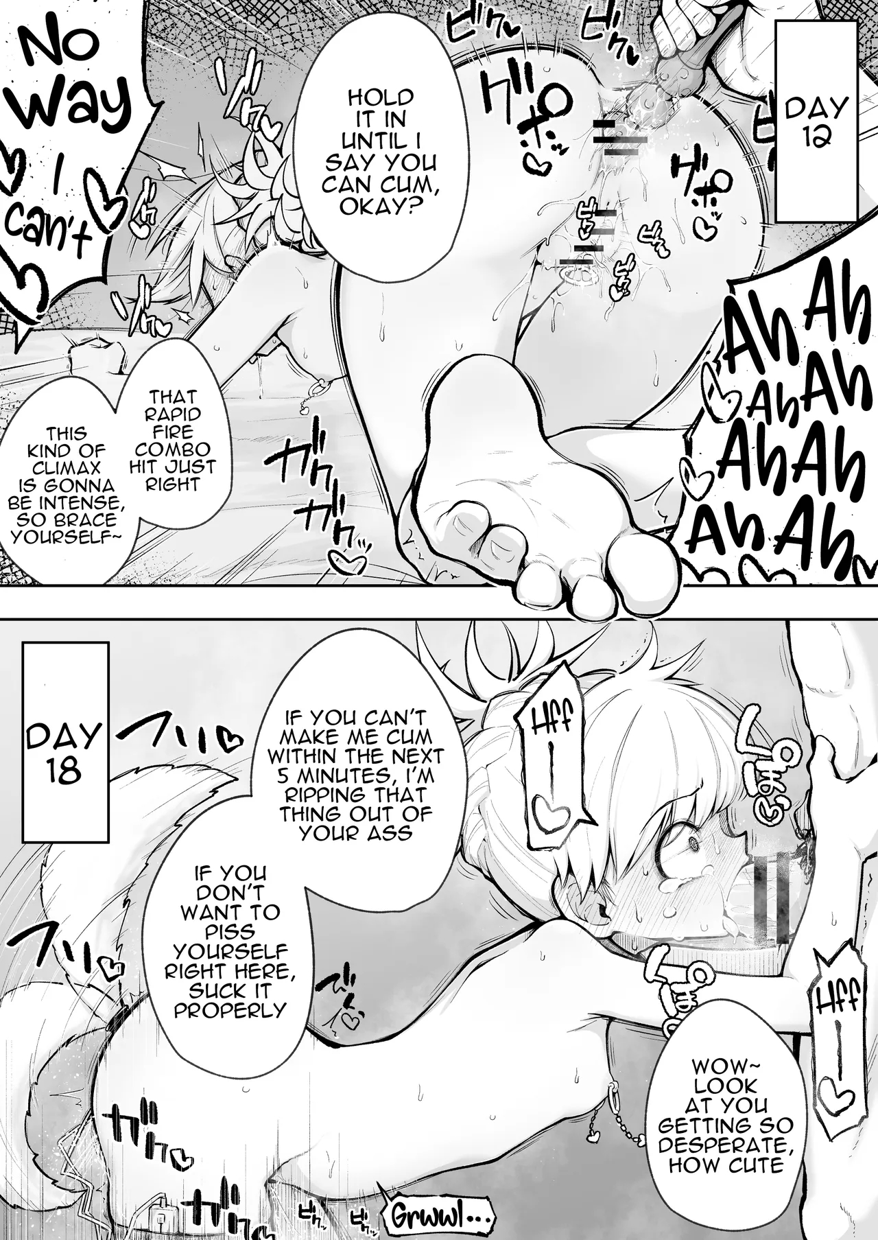 The Old Hag Who Got Manipulated Is So Cute page 5