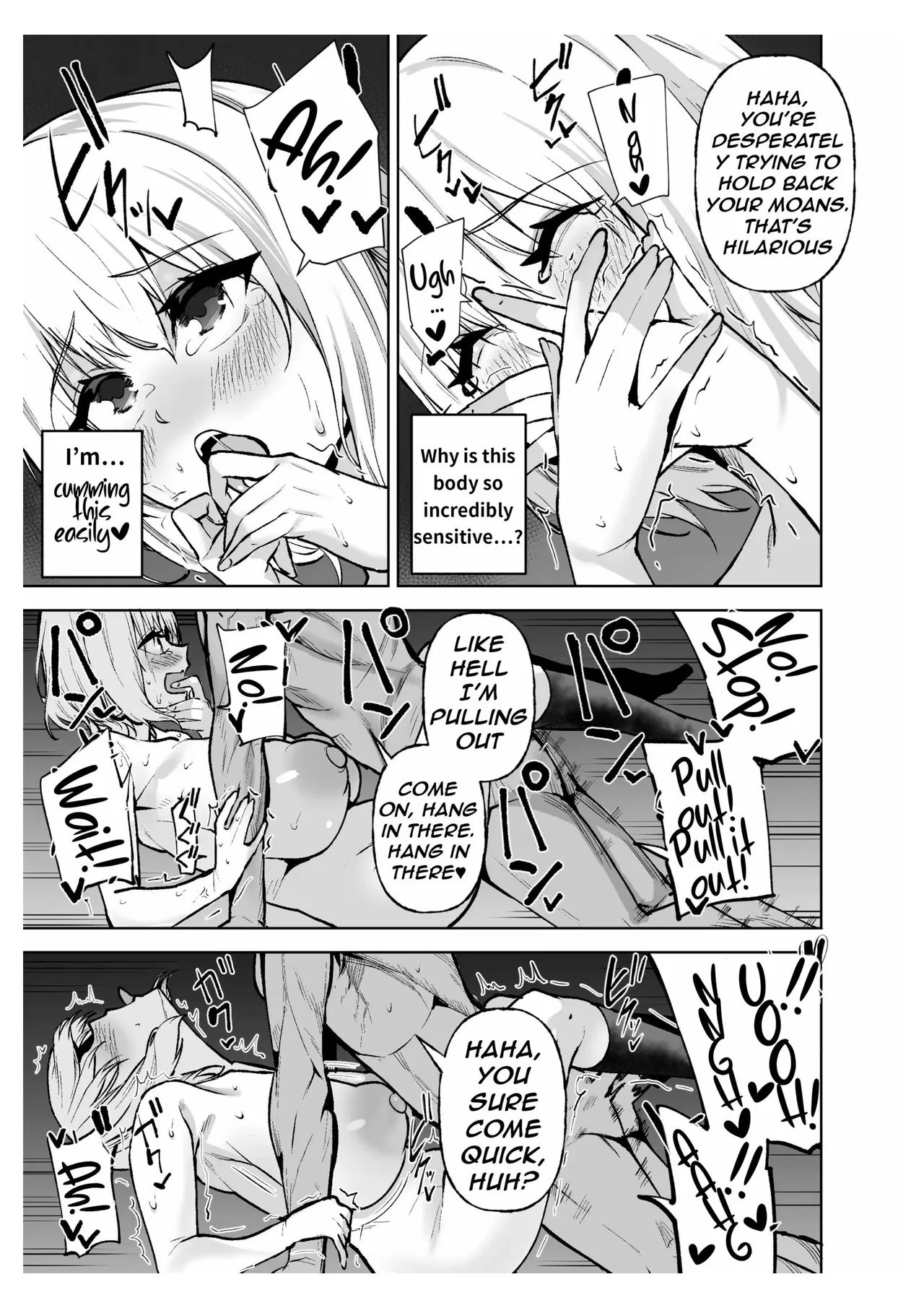 The Story Of The Hero I Admired Turning Into A Girl And Getting Corrupted By A Playboy page 16