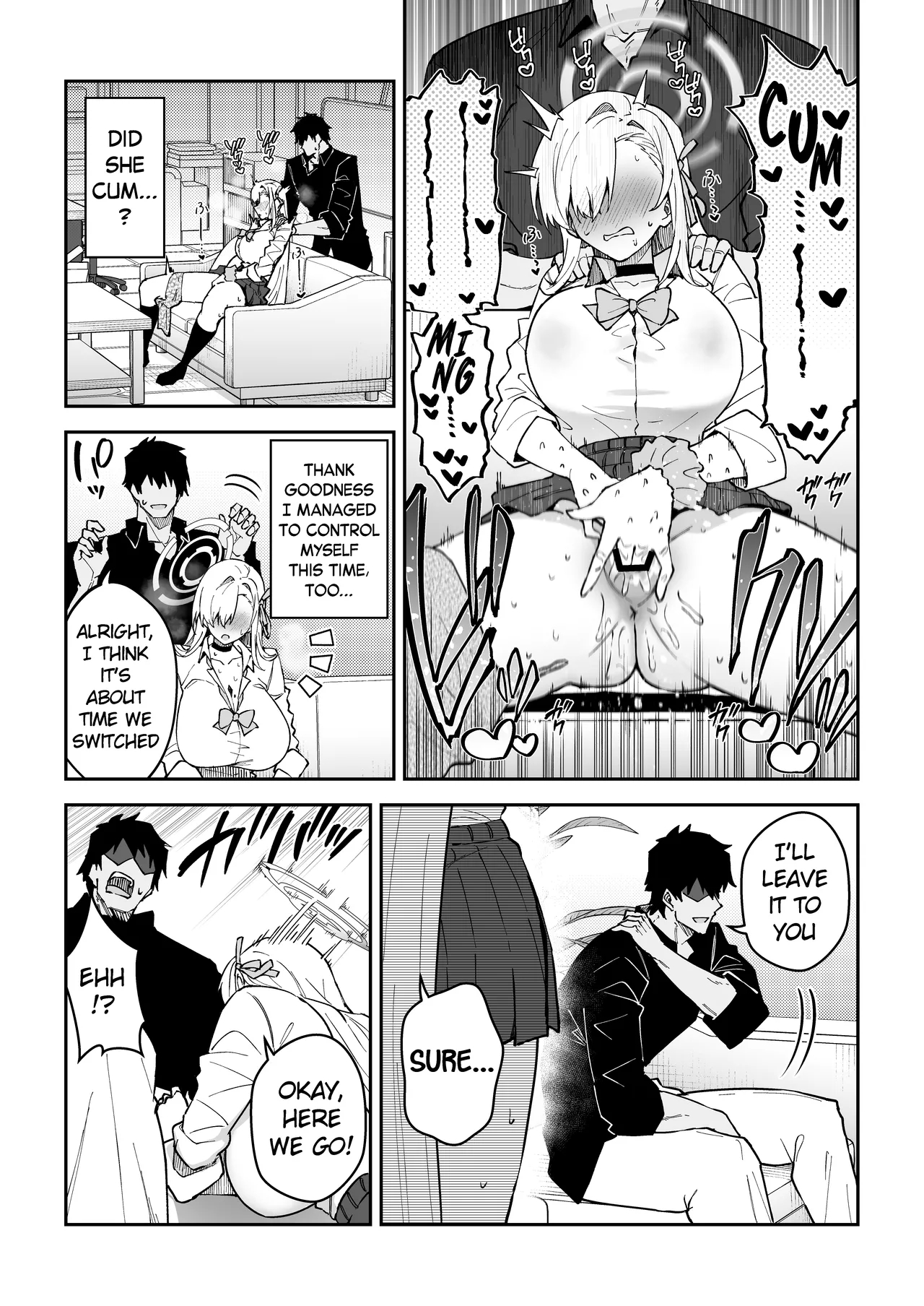 The Student Whose Libido Bugged Out ~ichinose Asuna~ page 8