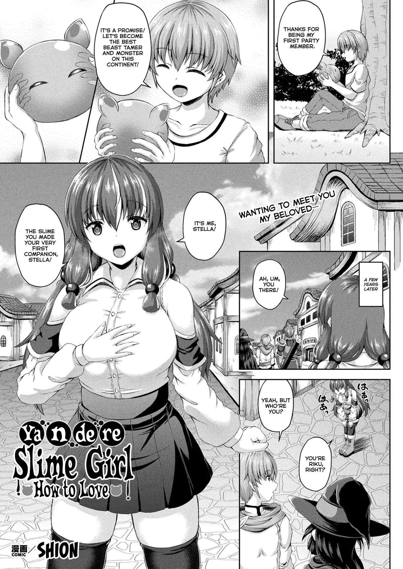 Yandere Slime Musume No Aishikata page 1
