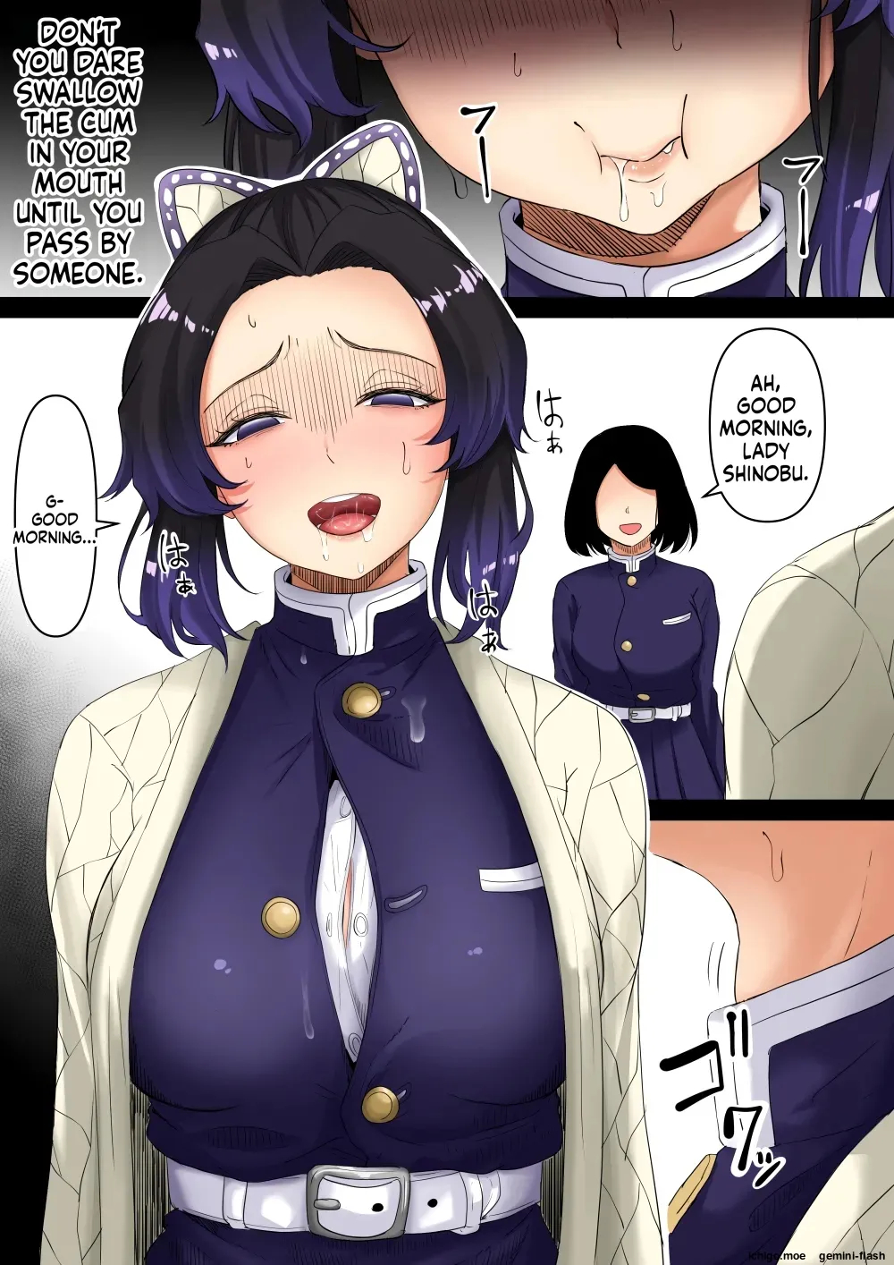 Yowami O Nigiraretappoi Kochou Shinobu page 3