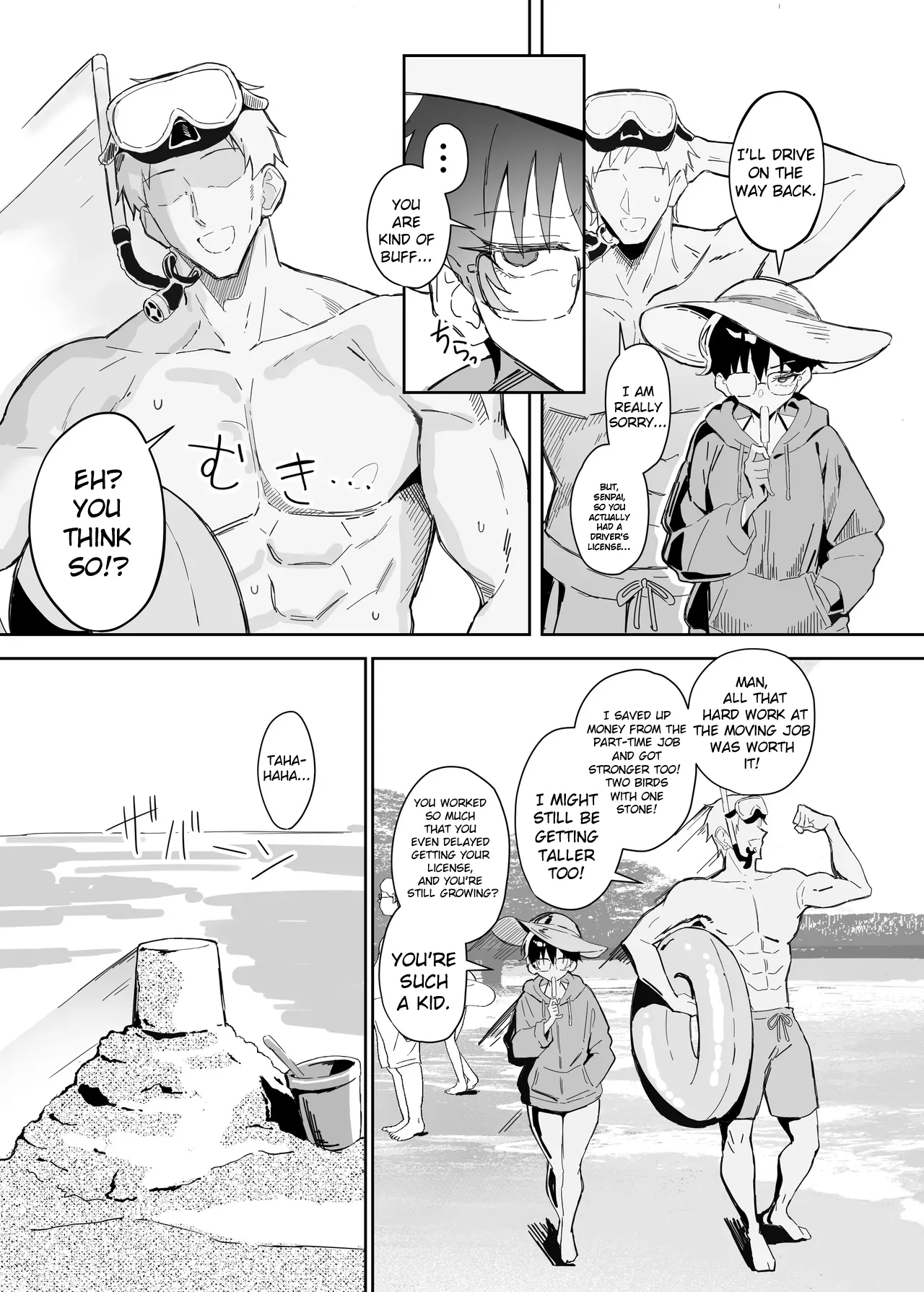 A Boring Date With My Blunt, Boyish Babe And Her Hidden Assets Part 2 page 10