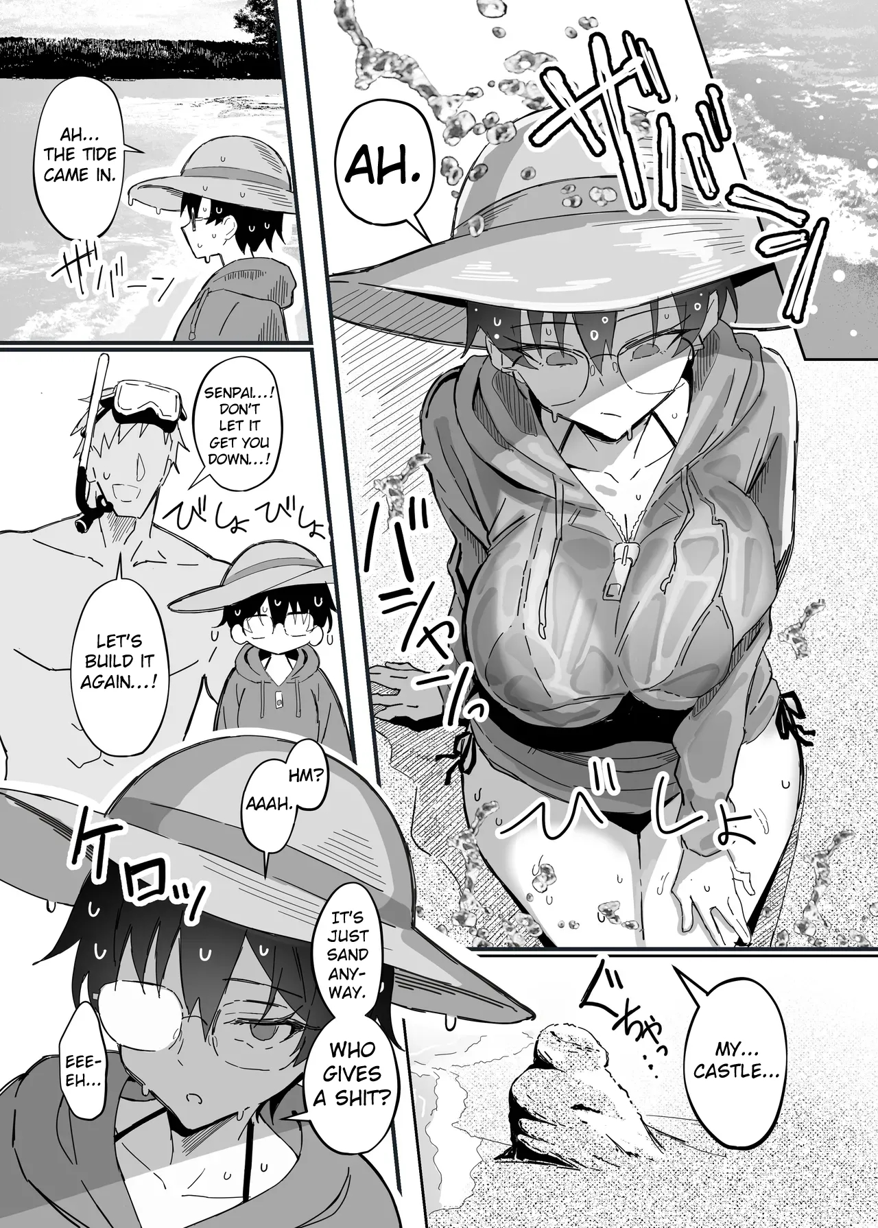 A Boring Date With My Blunt, Boyish Babe And Her Hidden Assets Part 2 page 12
