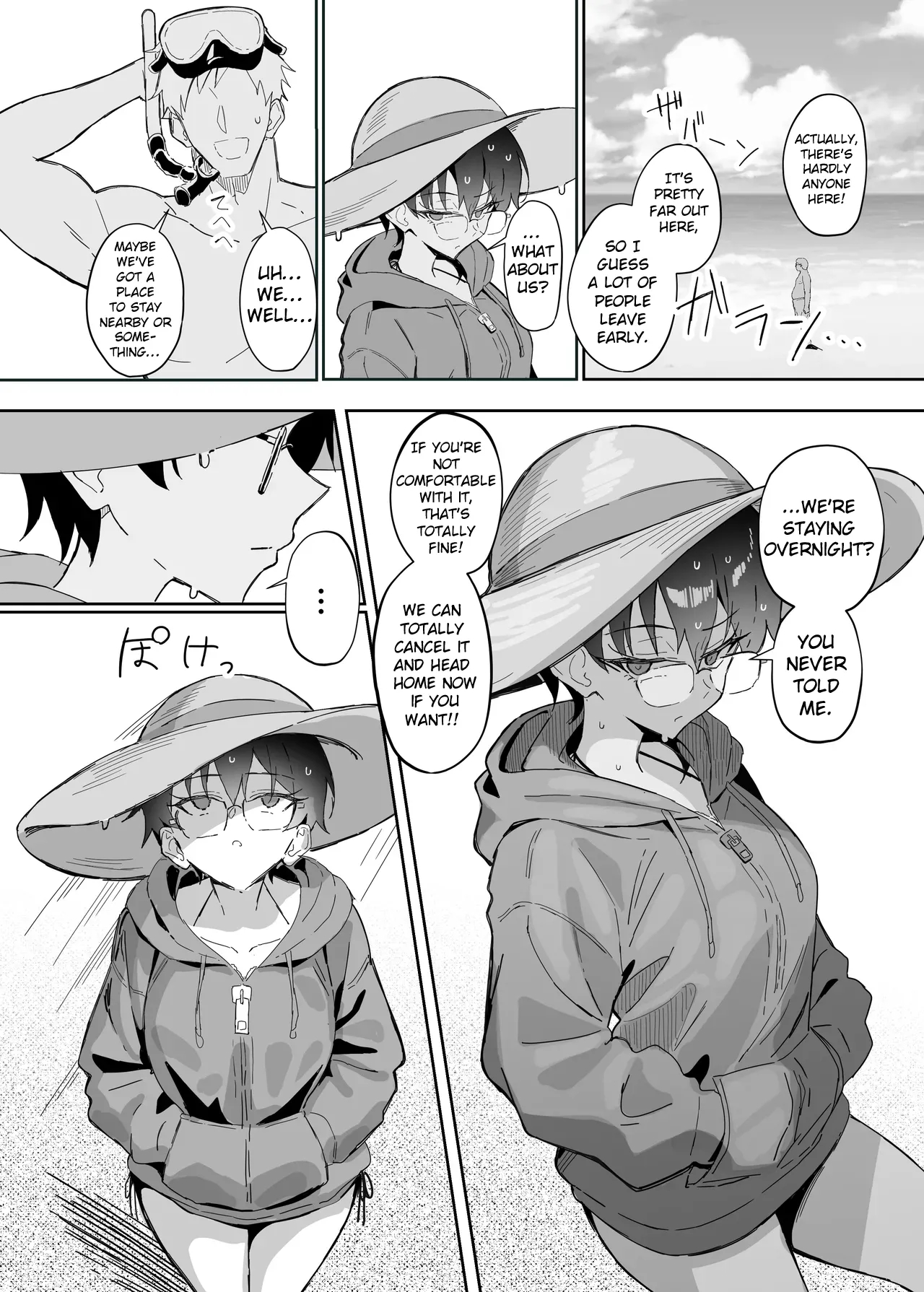 A Boring Date With My Blunt, Boyish Babe And Her Hidden Assets Part 2 page 13