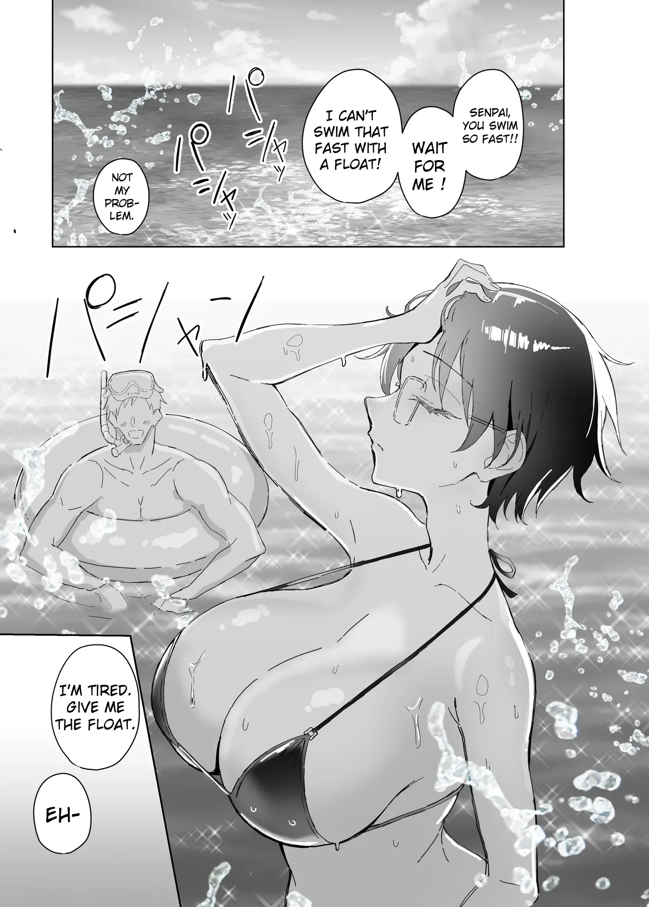 A Boring Date With My Blunt, Boyish Babe And Her Hidden Assets Part 2 page 16