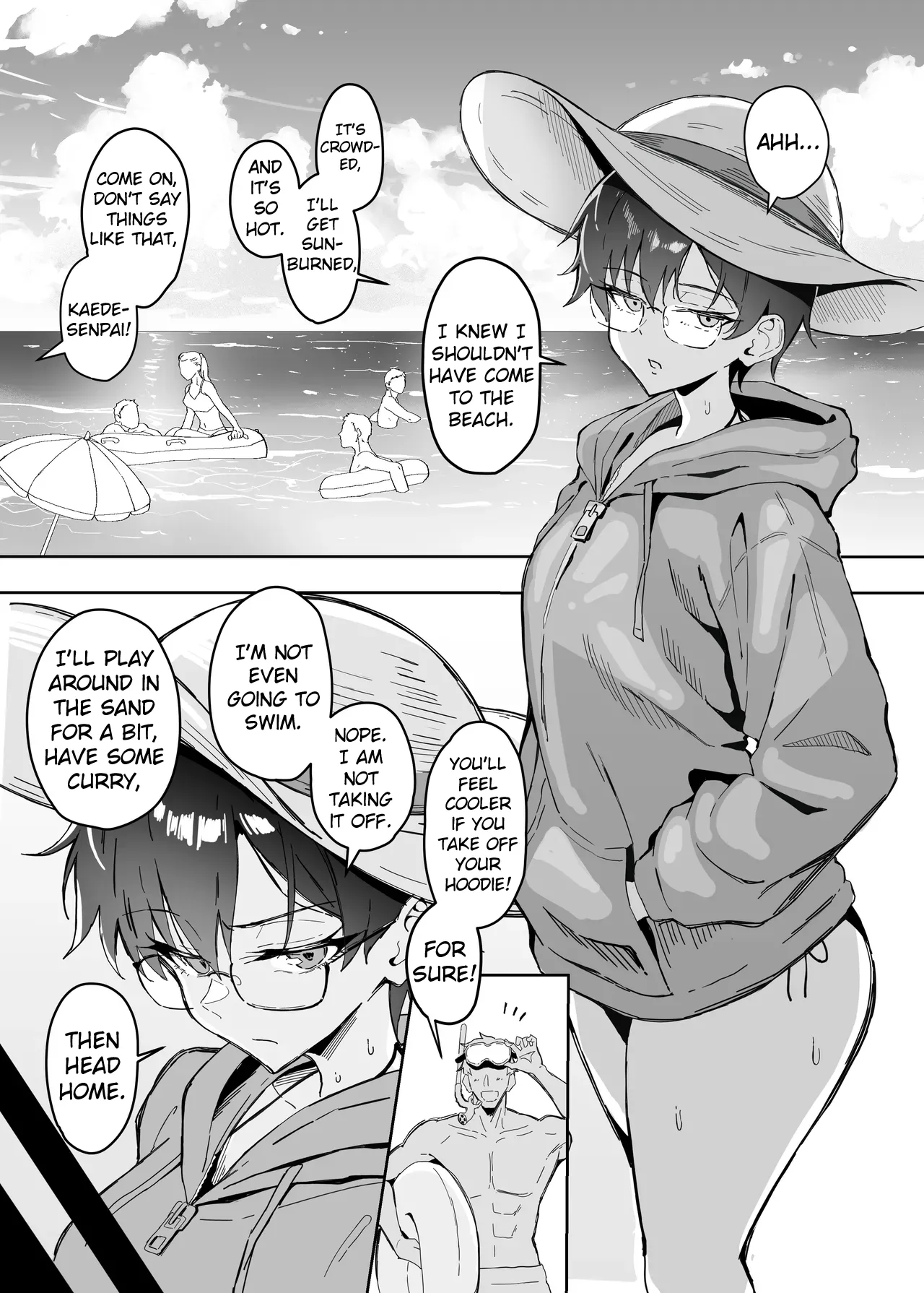 A Boring Date With My Blunt, Boyish Babe And Her Hidden Assets Part 2 page 2