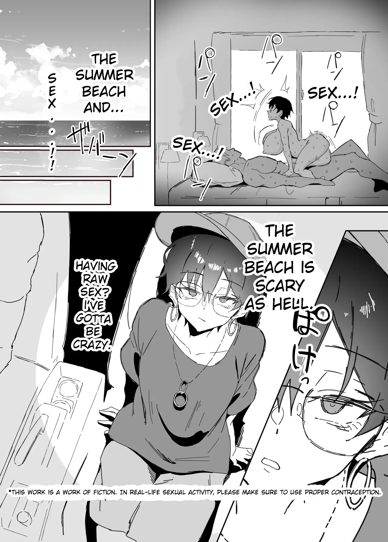 A Boring Date With My Blunt, Boyish Babe And Her Hidden Assets Part 2 page 46