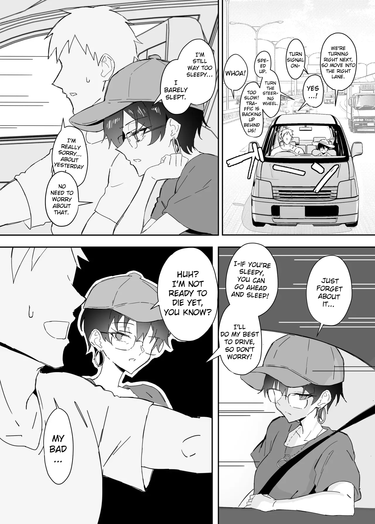 A Boring Date With My Blunt, Boyish Babe And Her Hidden Assets Part 2 page 47