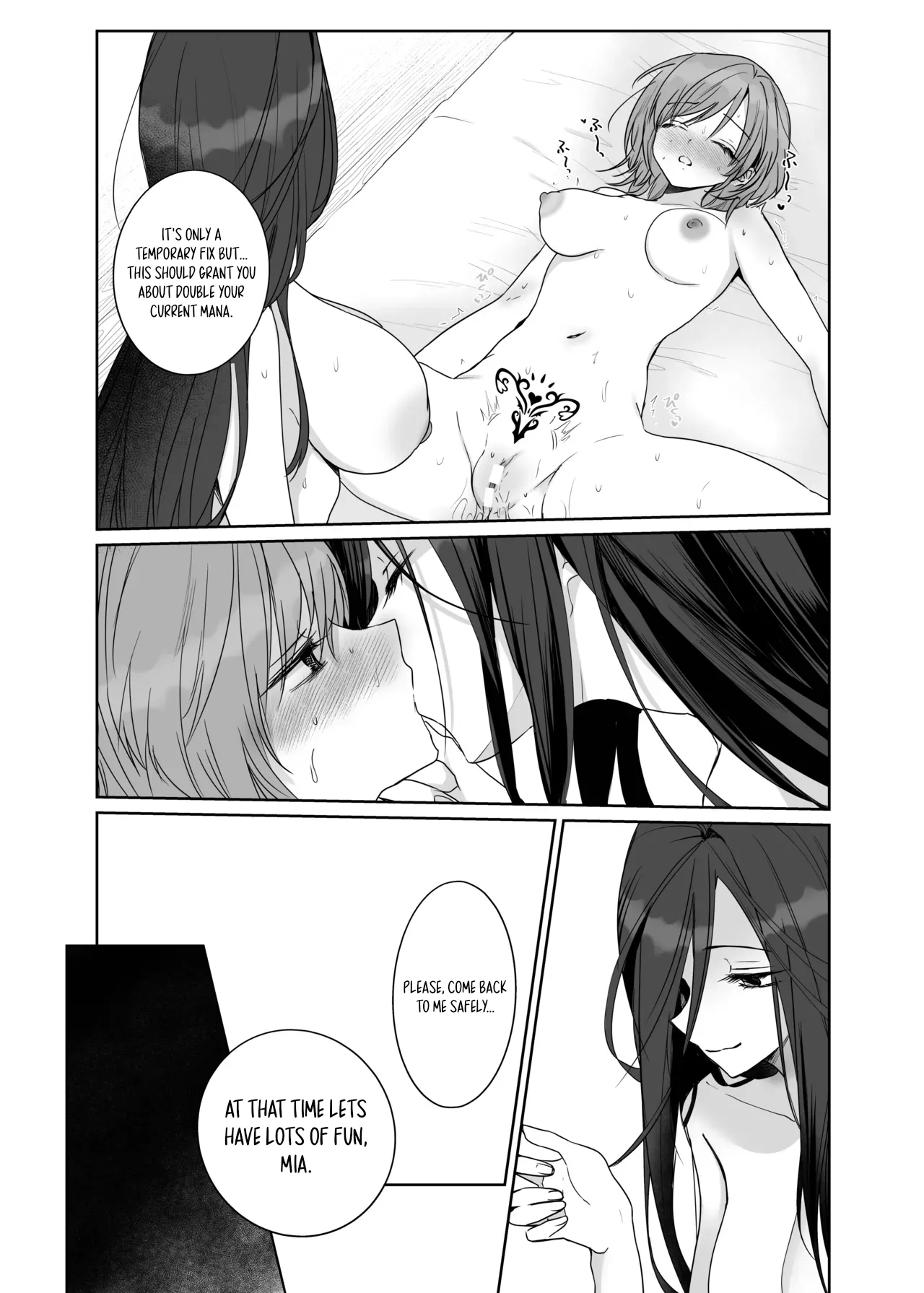 A Female Adventurer Gets Turned Into A Sex Crazed Pussy-obsessed Woman By An Insatiable Futanari Woman page 36