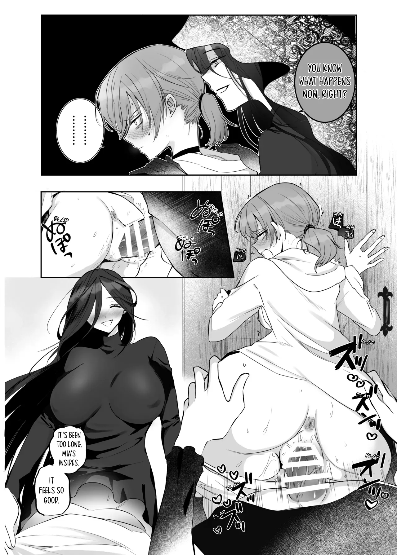 A Female Adventurer Gets Turned Into A Sex Crazed Pussy-obsessed Woman By An Insatiable Futanari Woman page 4