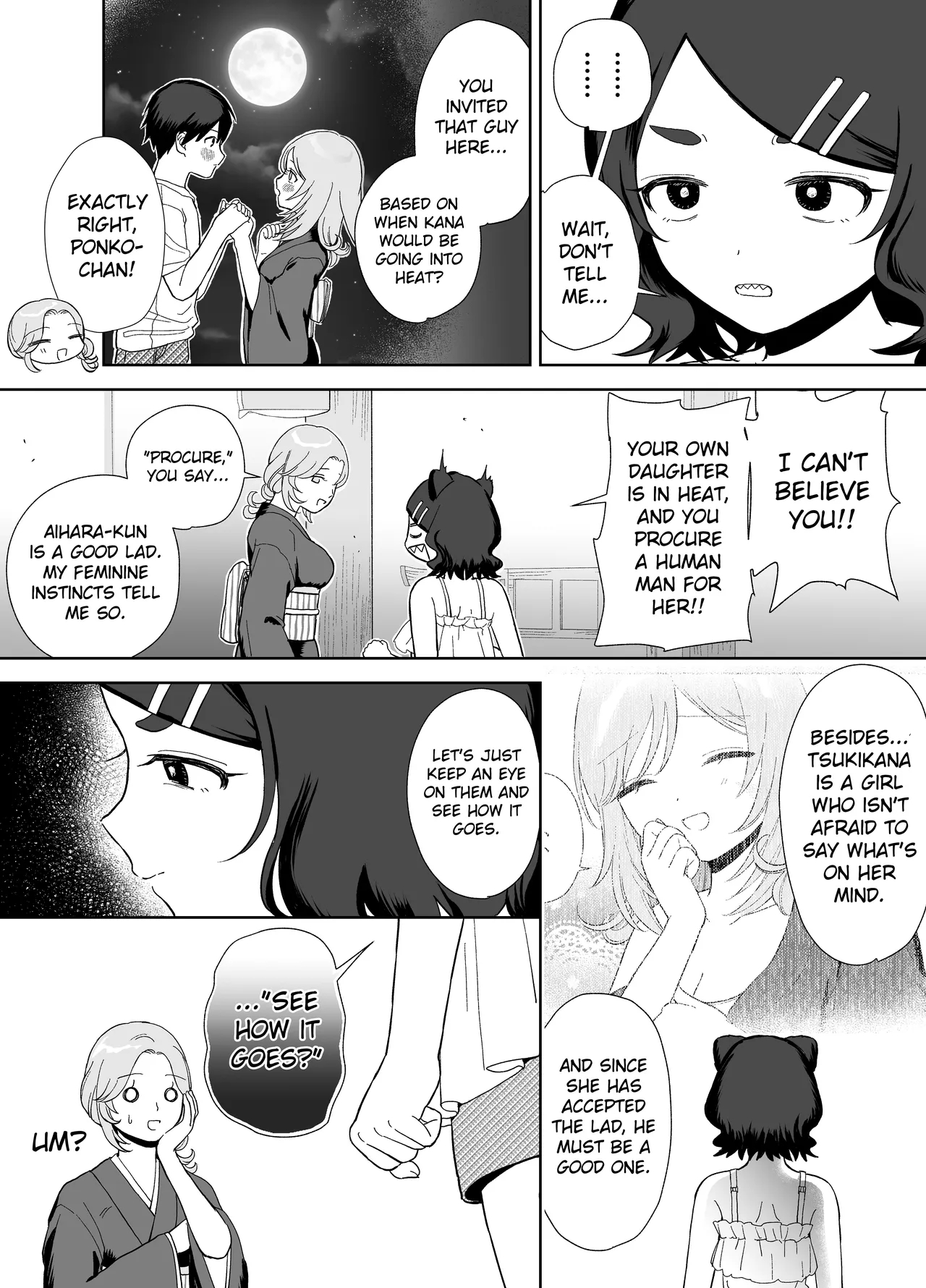 A Rabbit In Heat Breeds Under The Full Moon page 60