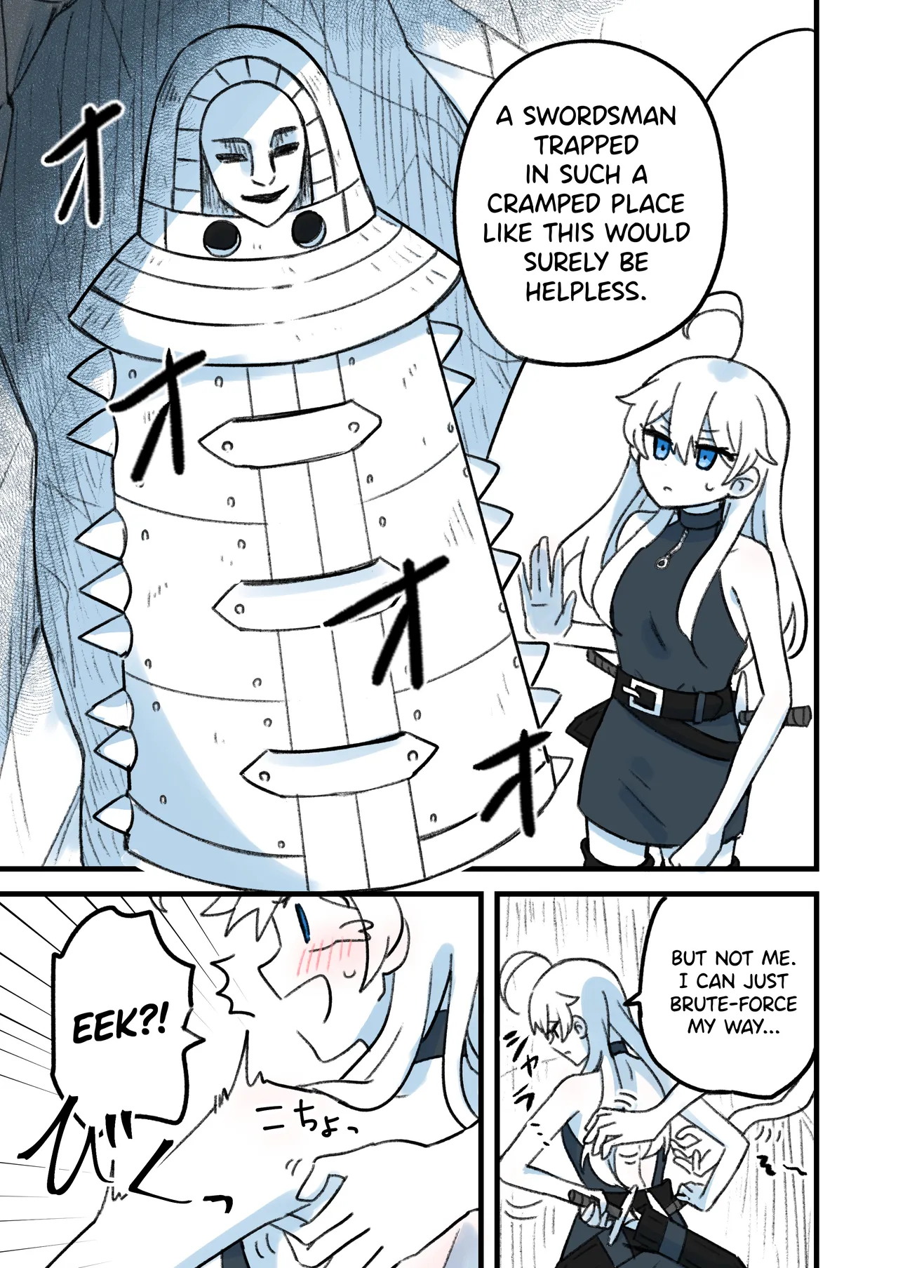 A Slender Girl Falls Into A Tickling Trap And Has Her Weak Spots Targeted page 5