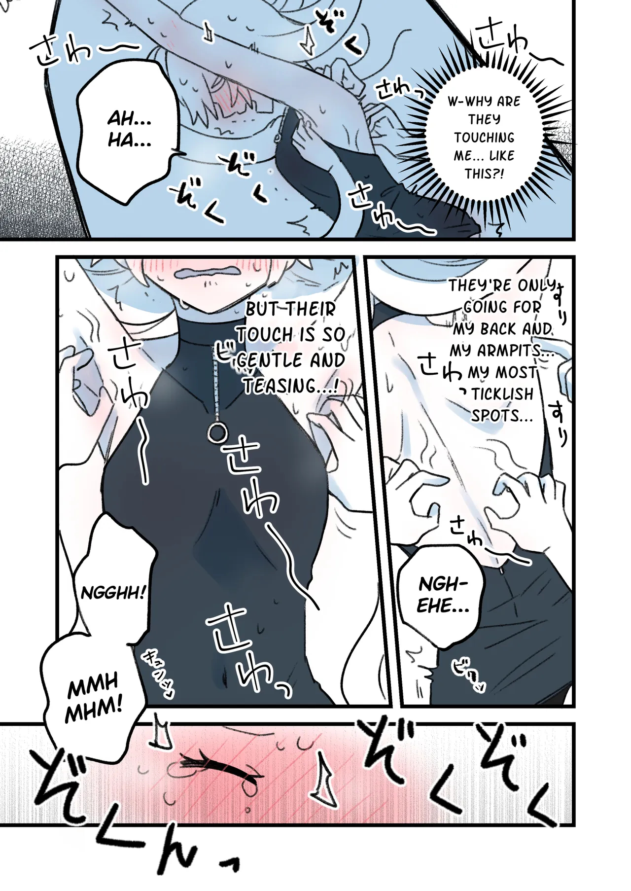 A Slender Girl Falls Into A Tickling Trap And Has Her Weak Spots Targeted page 9