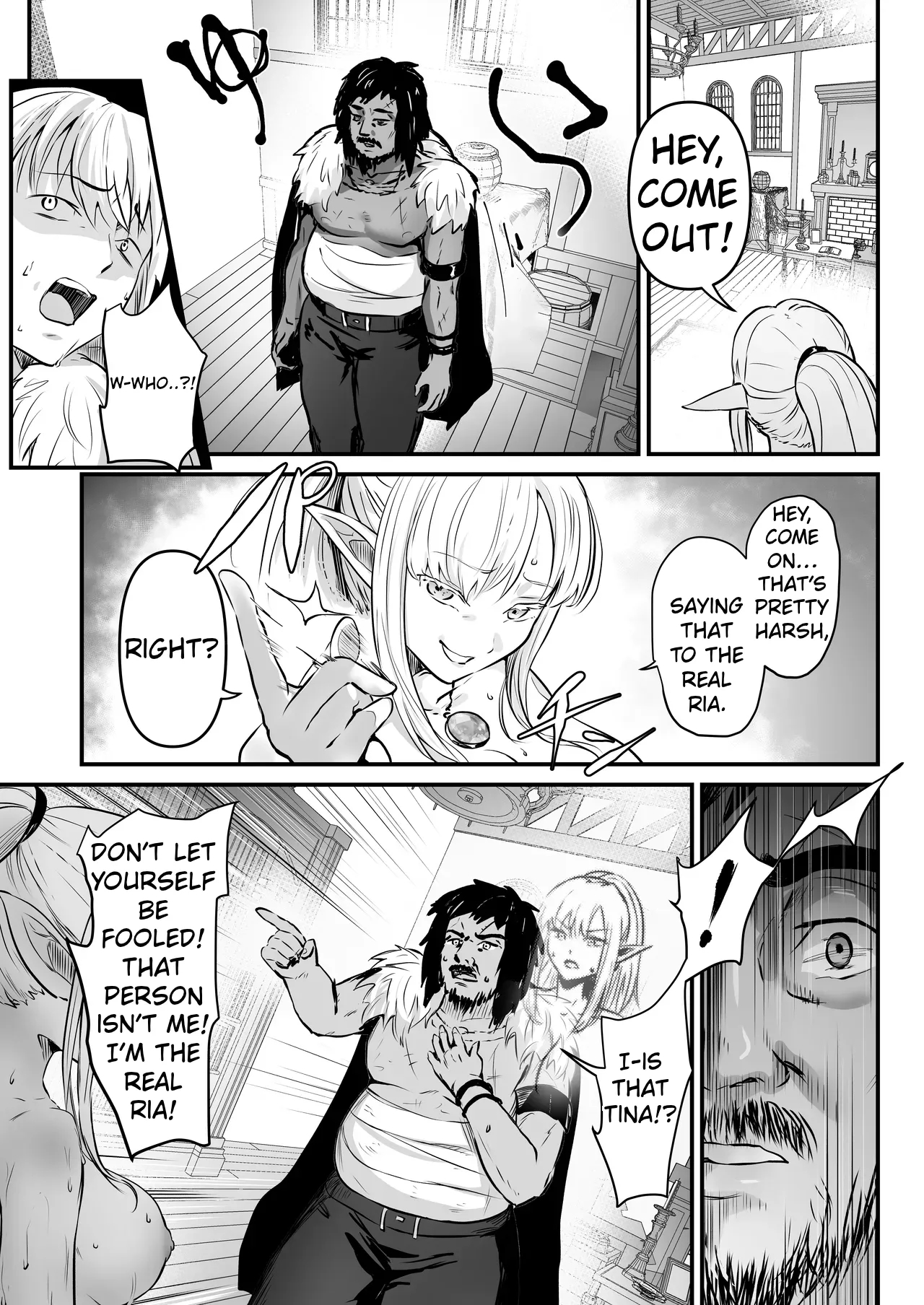 A Story About A Pair Of Thieves Who Swap Bodies With A Beautiful Elf And A Village Girl And Take Over Their Lives. page 30