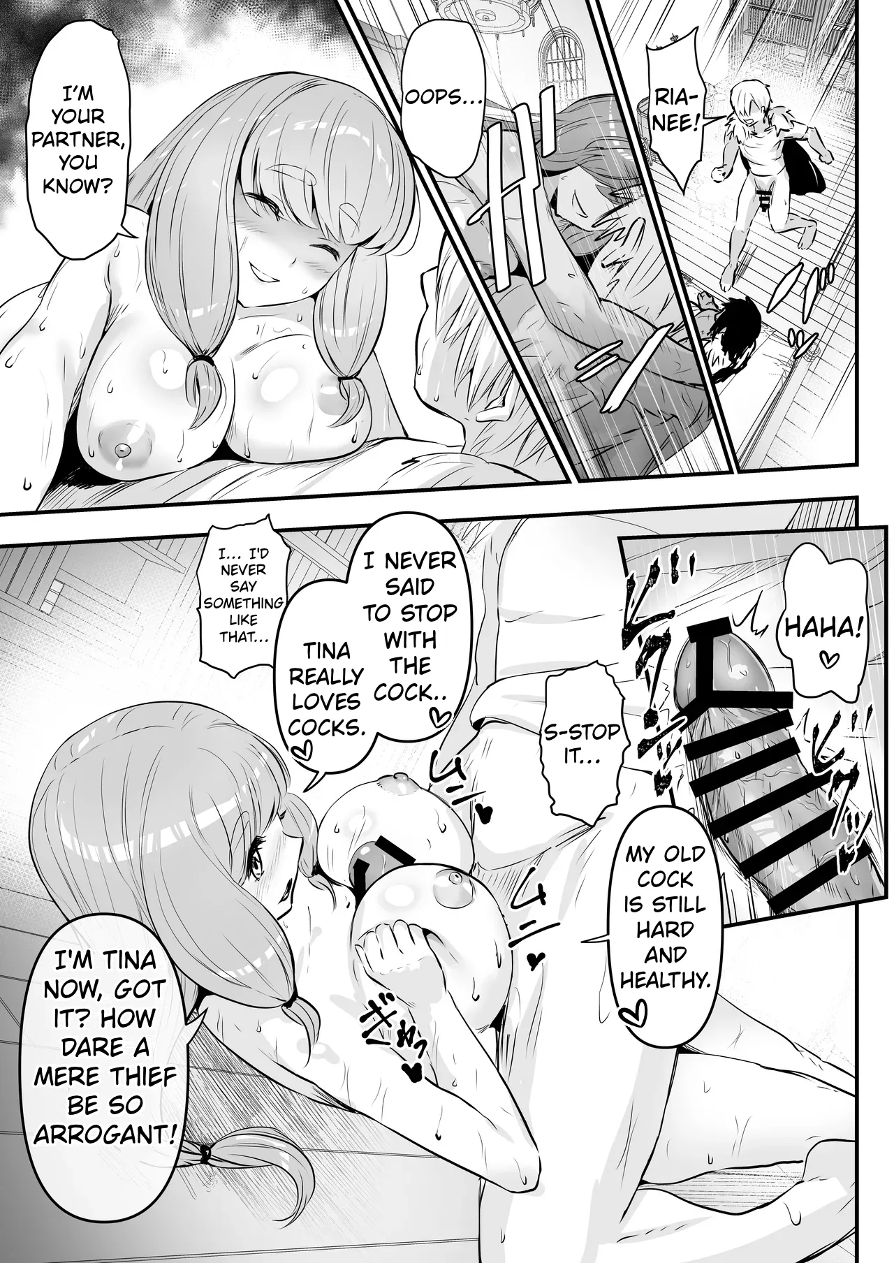 A Story About A Pair Of Thieves Who Swap Bodies With A Beautiful Elf And A Village Girl And Take Over Their Lives. page 34