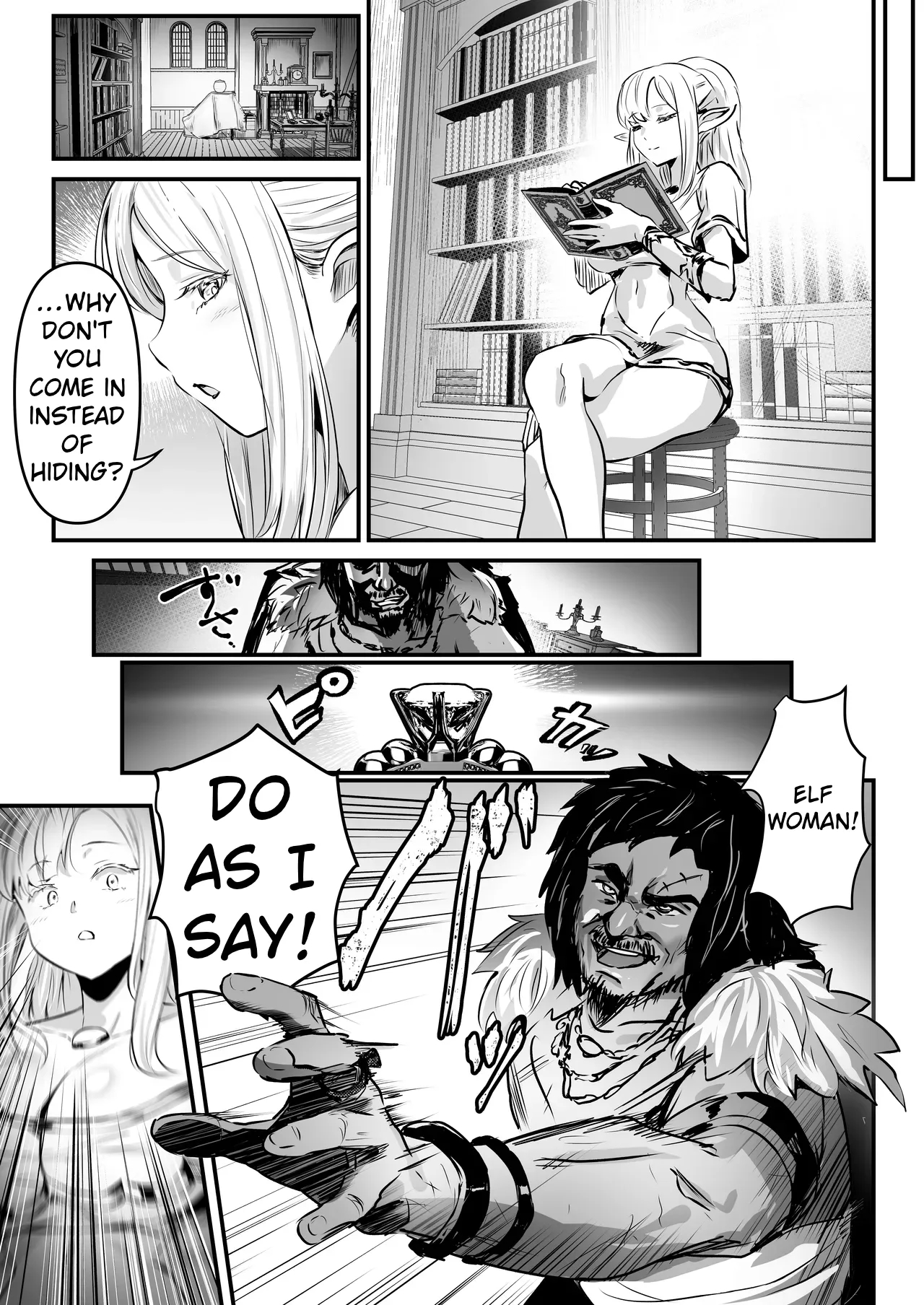 A Story About A Pair Of Thieves Who Swap Bodies With A Beautiful Elf And A Village Girl And Take Over Their Lives. page 6