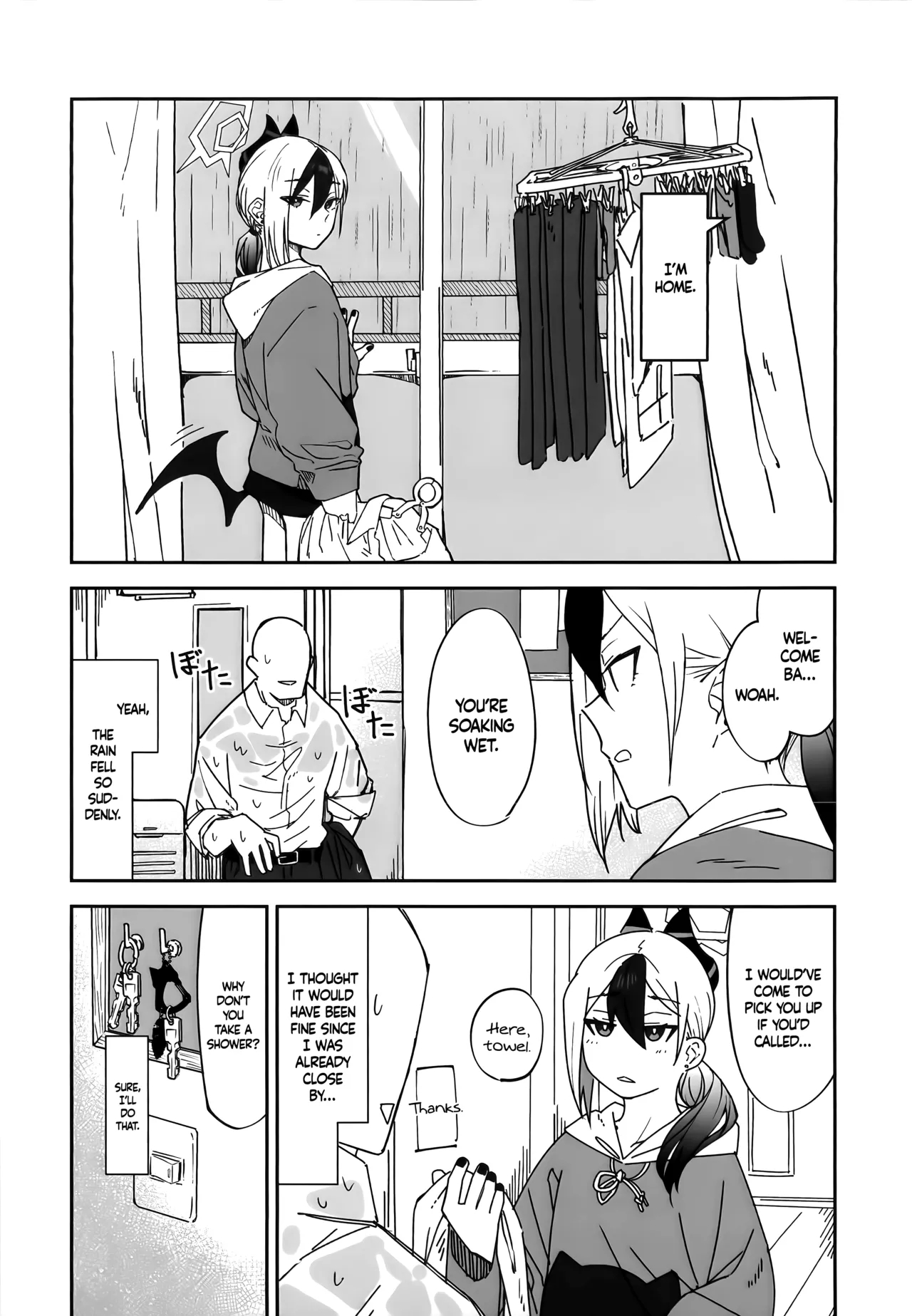 Ame No Hi, Kayoko To - A Rainy Day Beside Her page 4