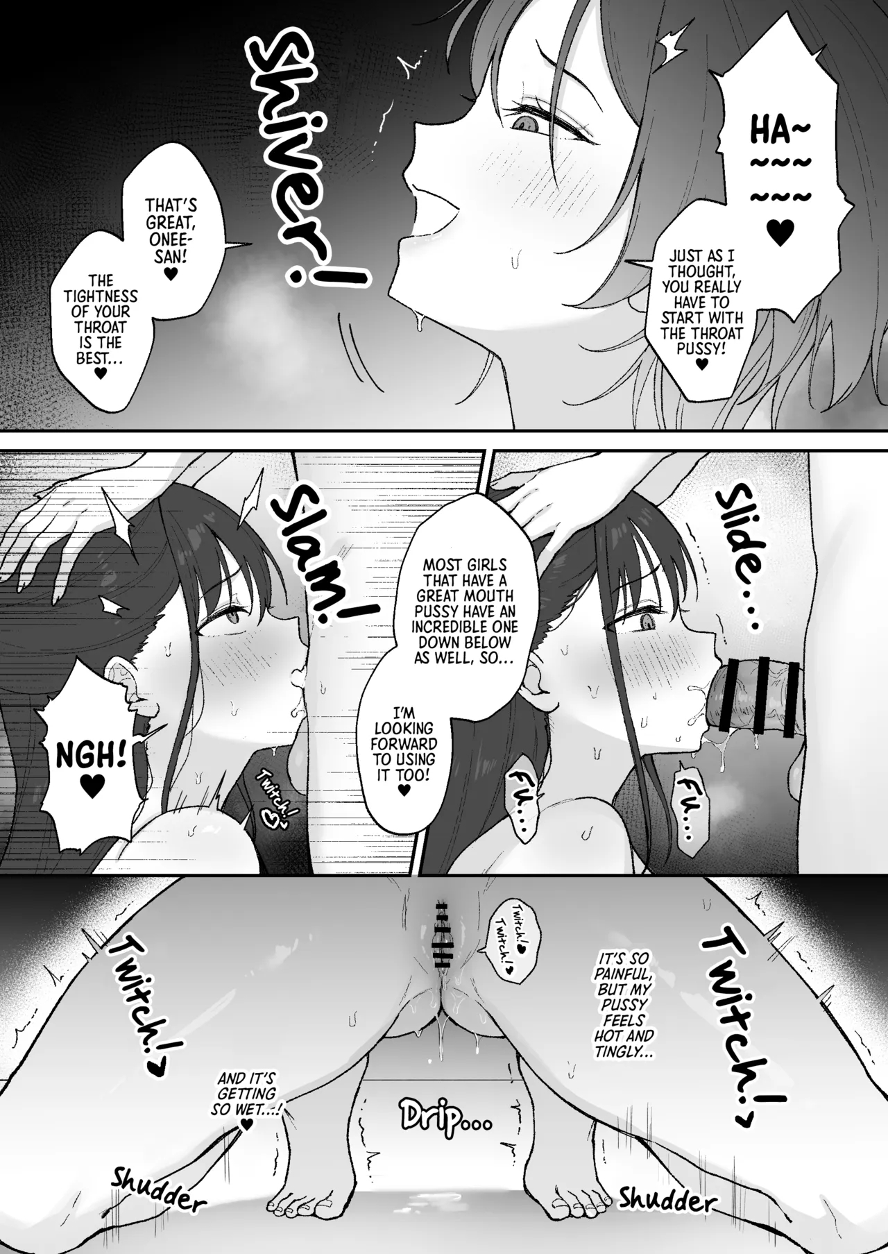 An Onee-san Gets Totally Hooked On Sex That Makes Her Moan Like Crazy! ~and Becomes The Exclusive Fuck-hole Of A Futanari College Girl~ page 10