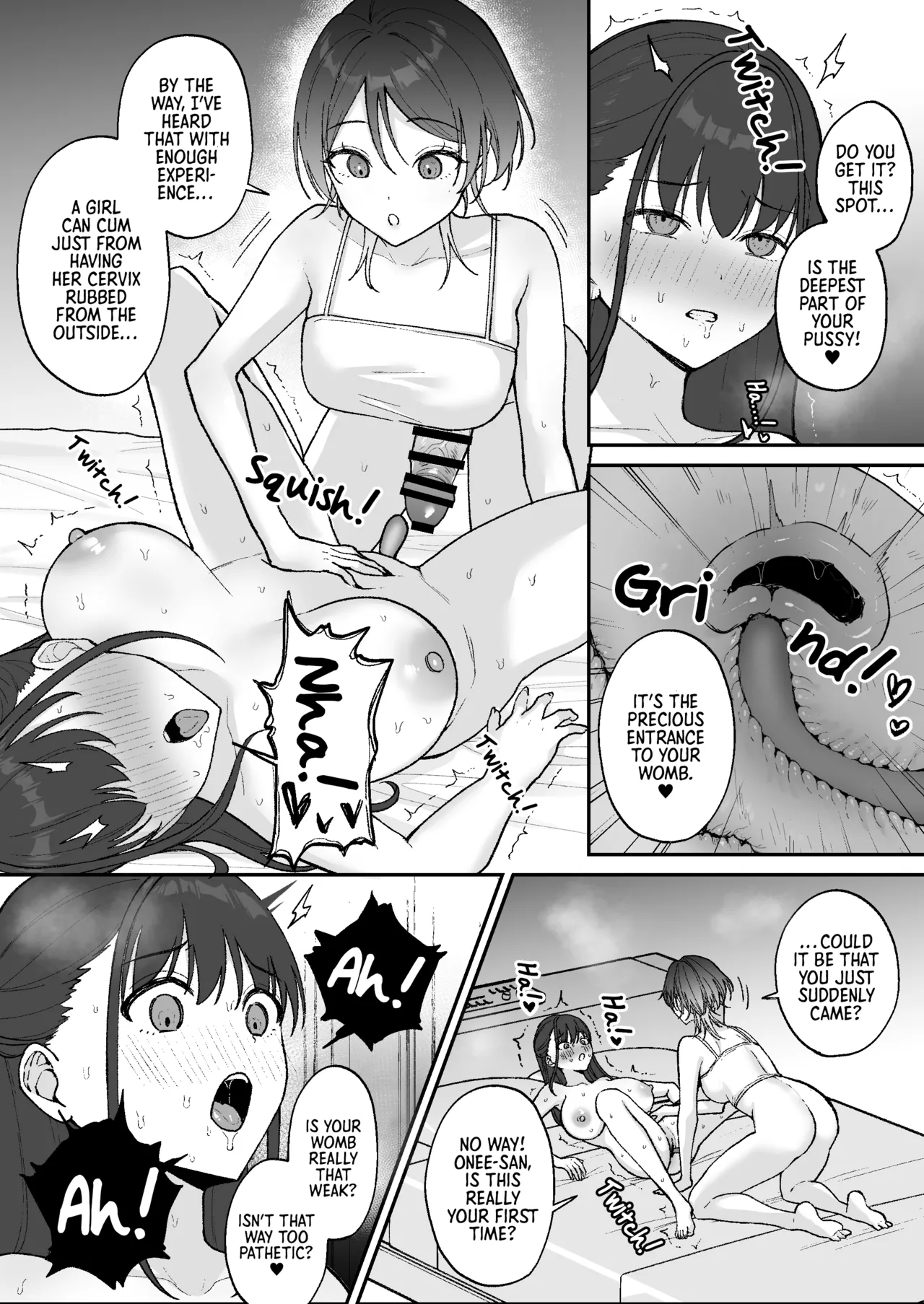 An Onee-san Gets Totally Hooked On Sex That Makes Her Moan Like Crazy! ~and Becomes The Exclusive Fuck-hole Of A Futanari College Girl~ page 17