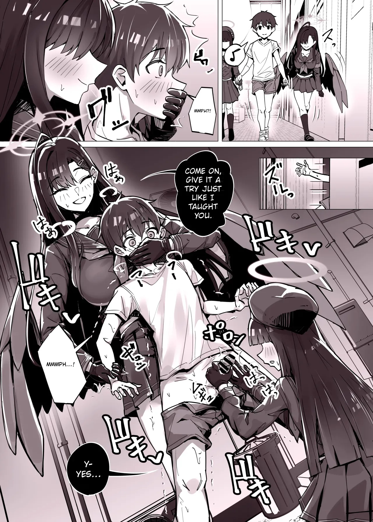 Back Alley Milking Session With Ichika And Mob-chan page 2