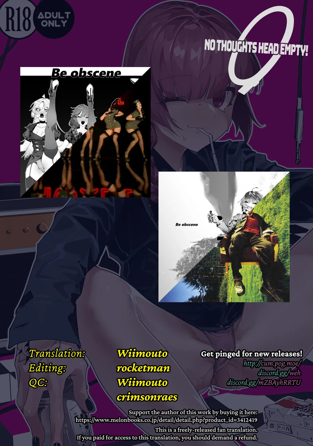 Be Obscene page 19