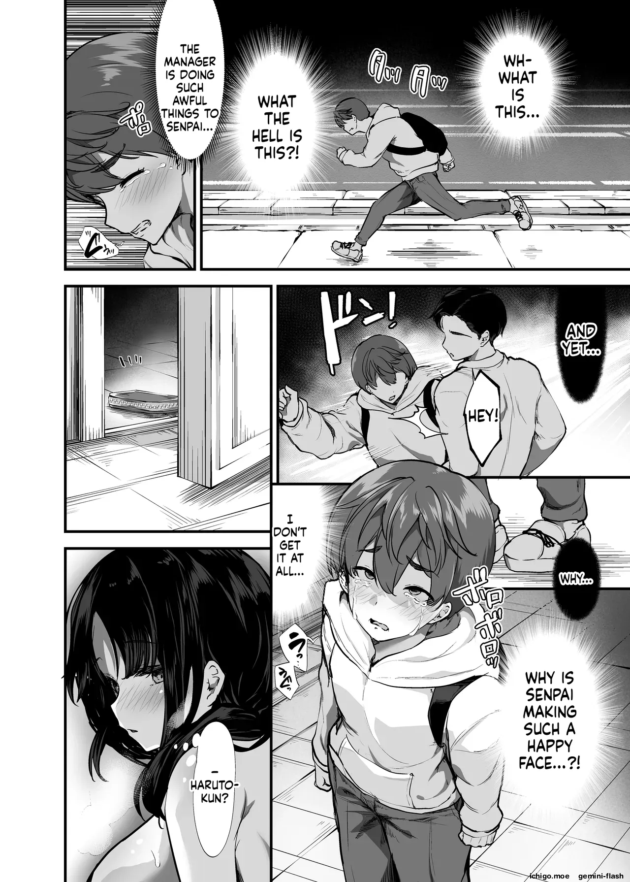 Beit Saki No Yasashii Senpai Wa Tenchou No Kaiinu Deshita. ~soshite Boka Wa Senpai Ni Kawareru~ page 15
