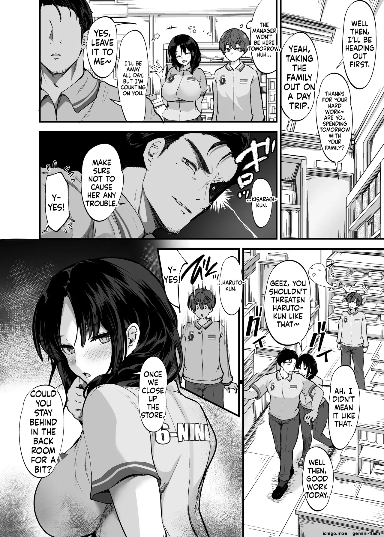 Beit Saki No Yasashii Senpai Wa Tenchou No Kaiinu Deshita. ~soshite Boka Wa Senpai Ni Kawareru~ page 19