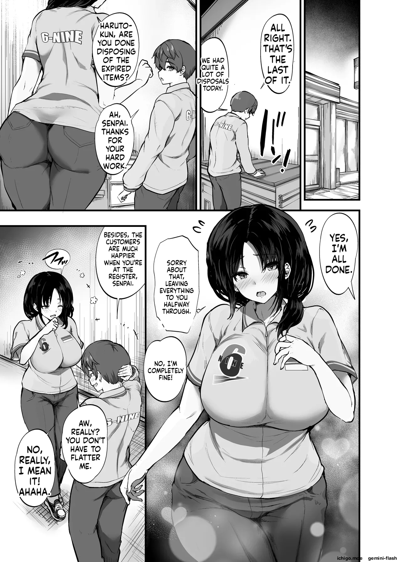 Beit Saki No Yasashii Senpai Wa Tenchou No Kaiinu Deshita. ~soshite Boka Wa Senpai Ni Kawareru~ page 2