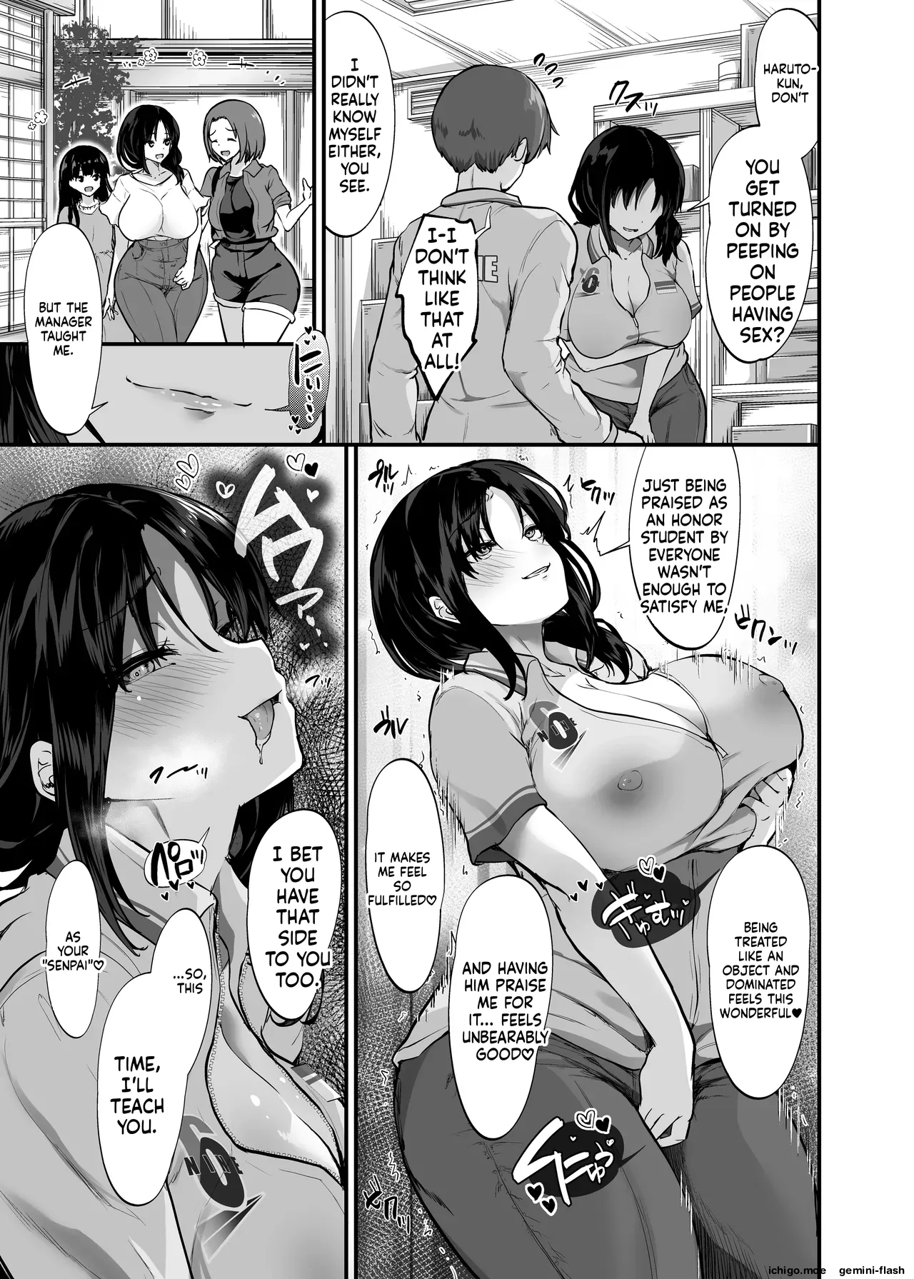Beit Saki No Yasashii Senpai Wa Tenchou No Kaiinu Deshita. ~soshite Boka Wa Senpai Ni Kawareru~ page 22