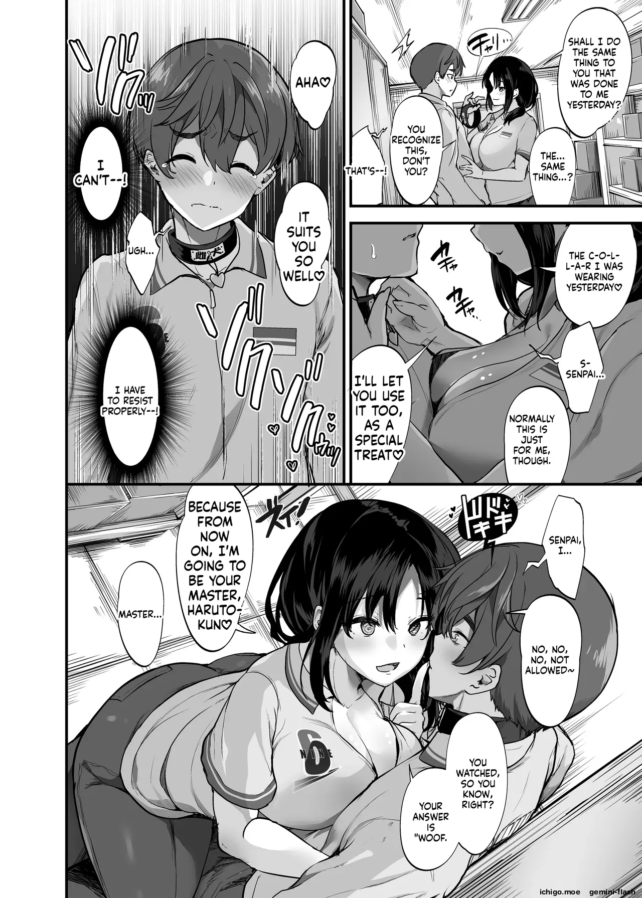 Beit Saki No Yasashii Senpai Wa Tenchou No Kaiinu Deshita. ~soshite Boka Wa Senpai Ni Kawareru~ page 23