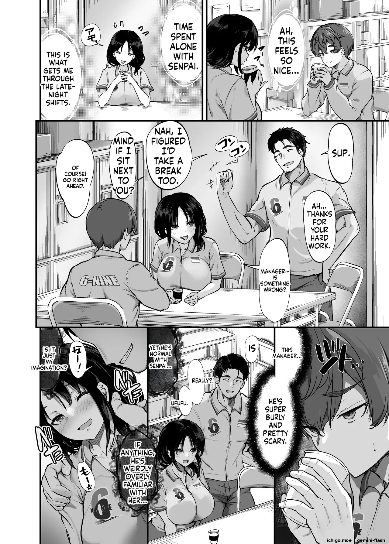 Beit Saki No Yasashii Senpai Wa Tenchou No Kaiinu Deshita. ~soshite Boka Wa Senpai Ni Kawareru~ page 5