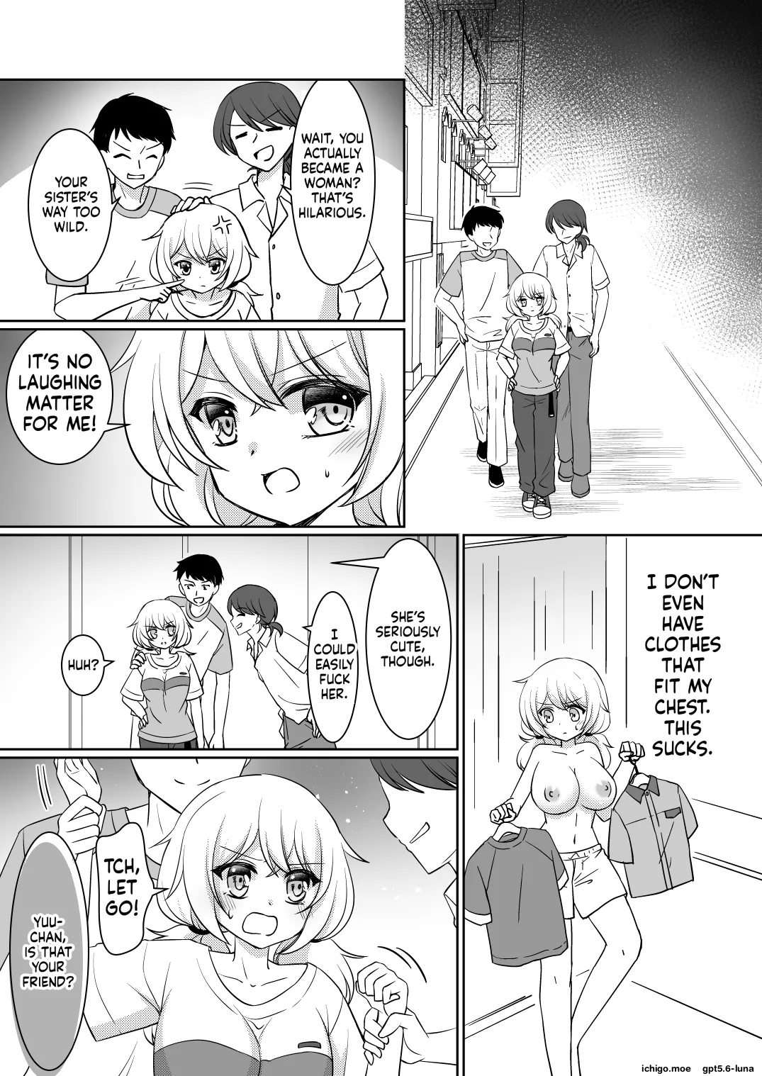 Big Sis Wanted A Little Sister, Not A Little Brother page 10