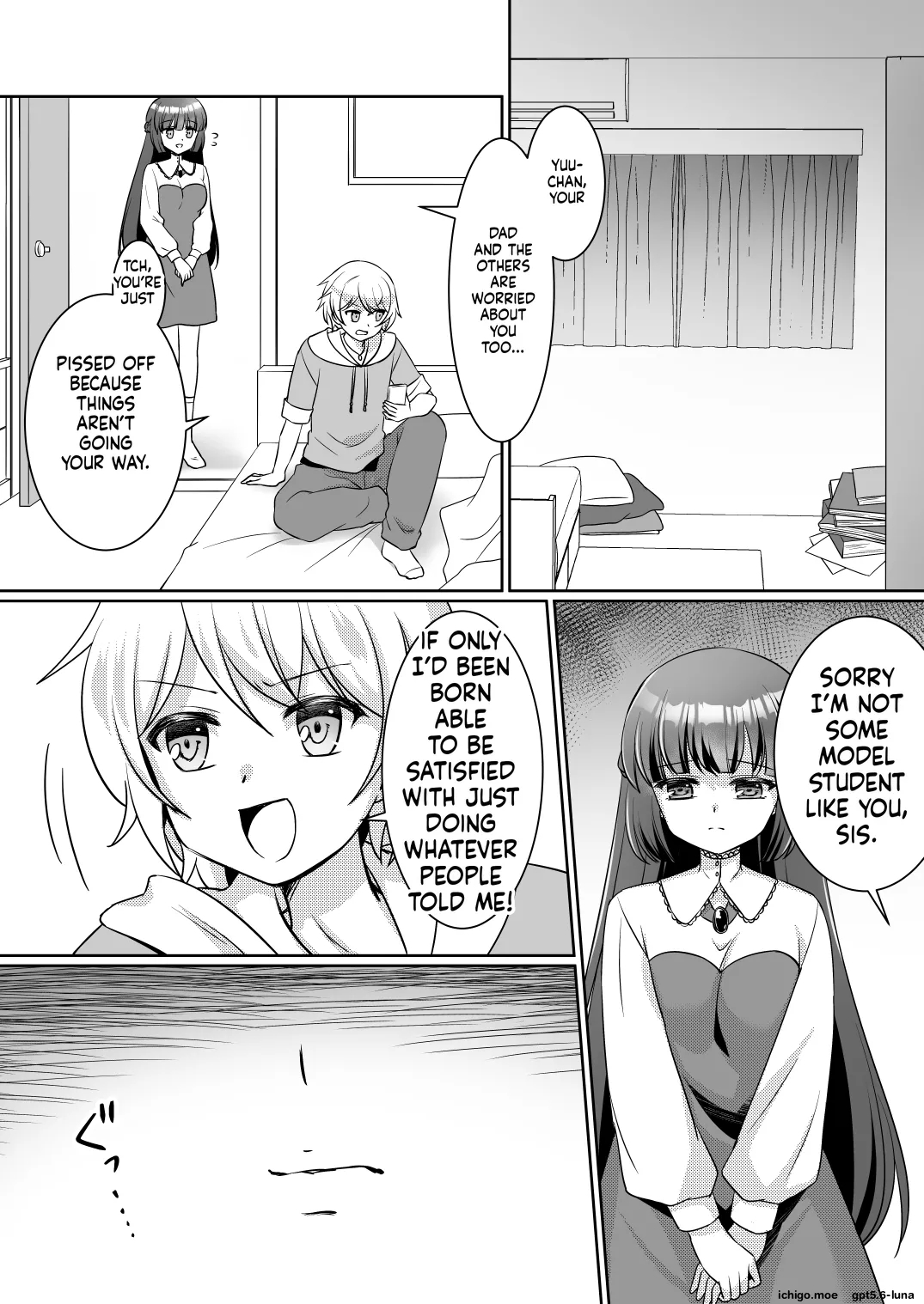 Big Sis Wanted A Little Sister, Not A Little Brother page 3