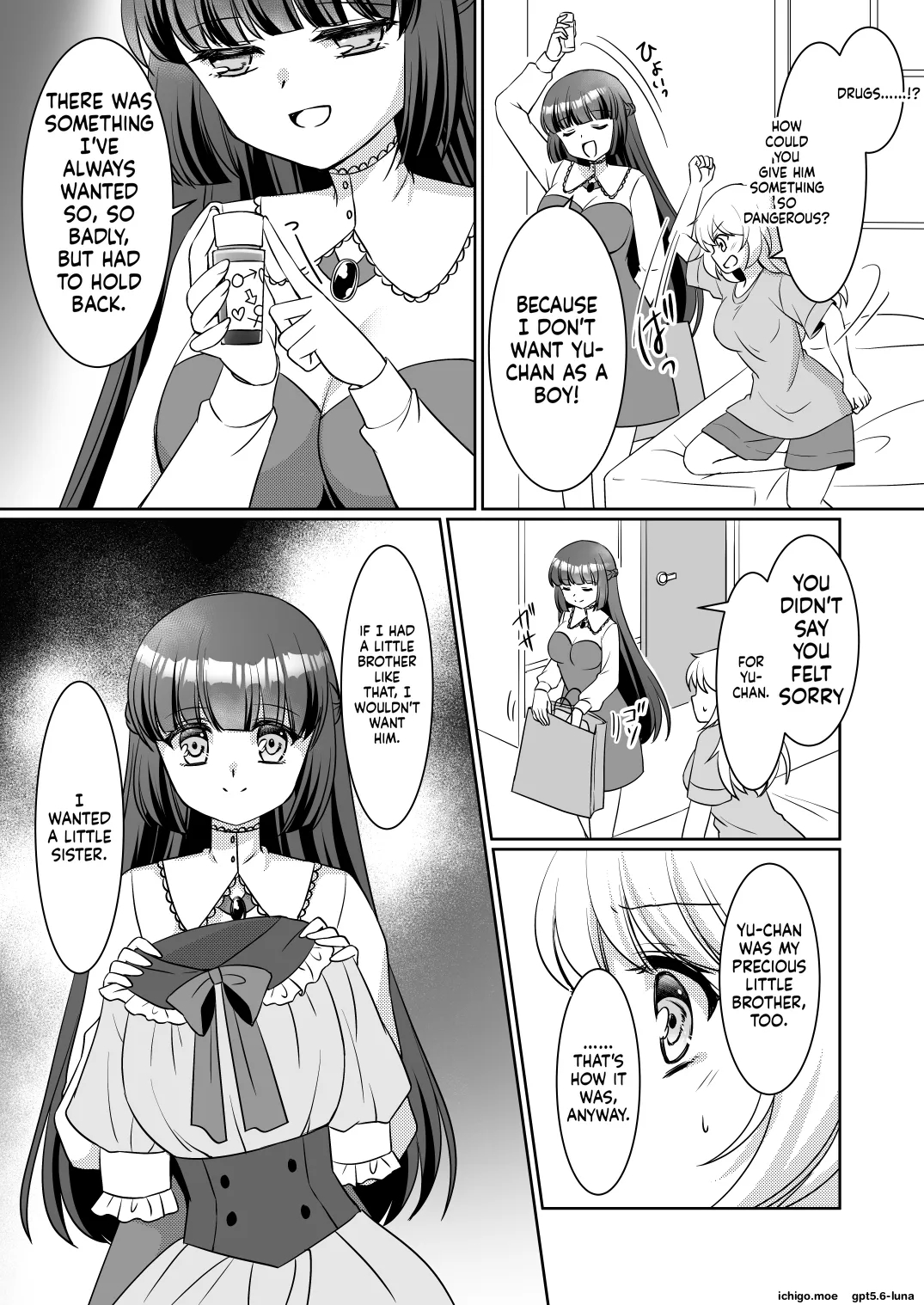 Big Sis Wanted A Little Sister, Not A Little Brother page 7