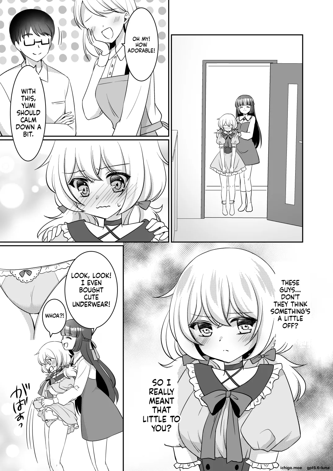 Big Sis Wanted A Little Sister, Not A Little Brother page 8