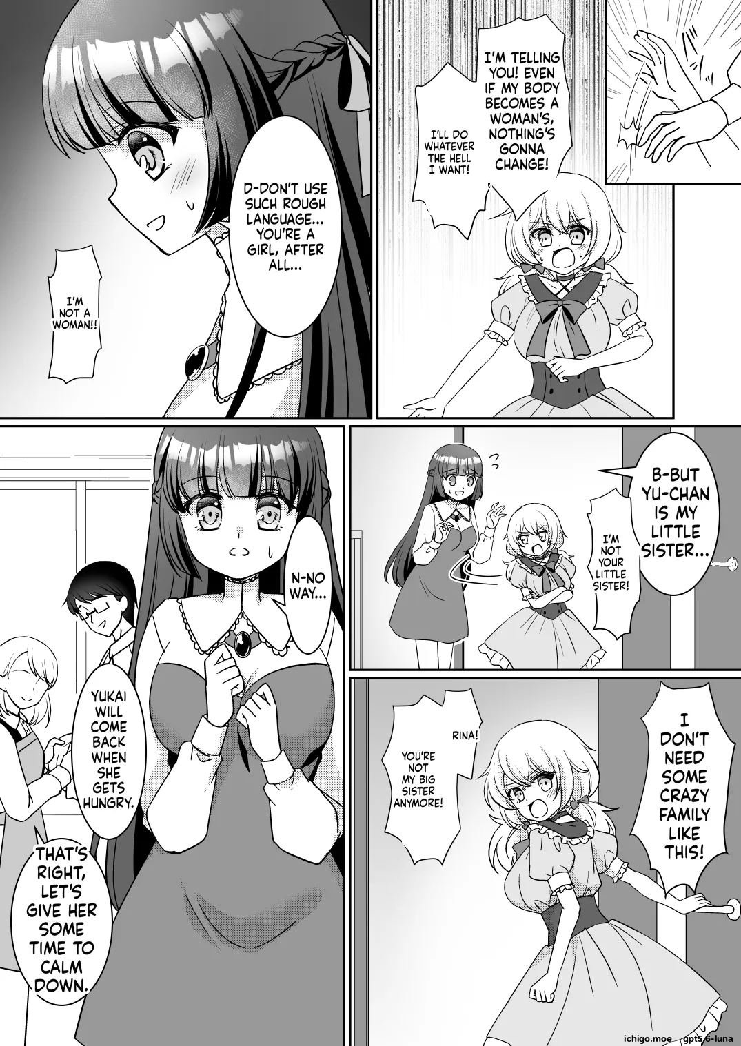 Big Sis Wanted A Little Sister, Not A Little Brother page 9