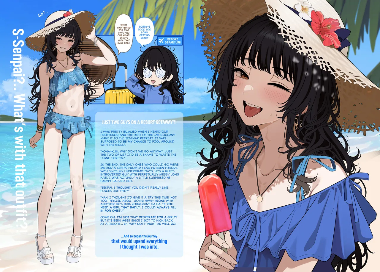Bitches With Dicks ~otokonoko Report~ 2 page 8
