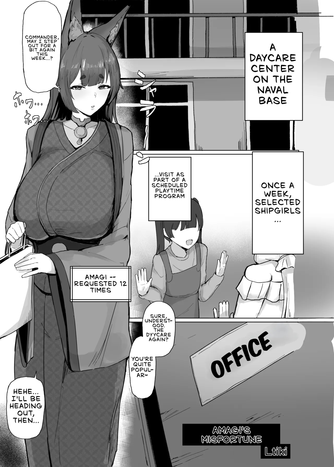 Bluearchive Azulane Goblin Erogaki Anthology "1,000,000 Goblins Attack" page 36