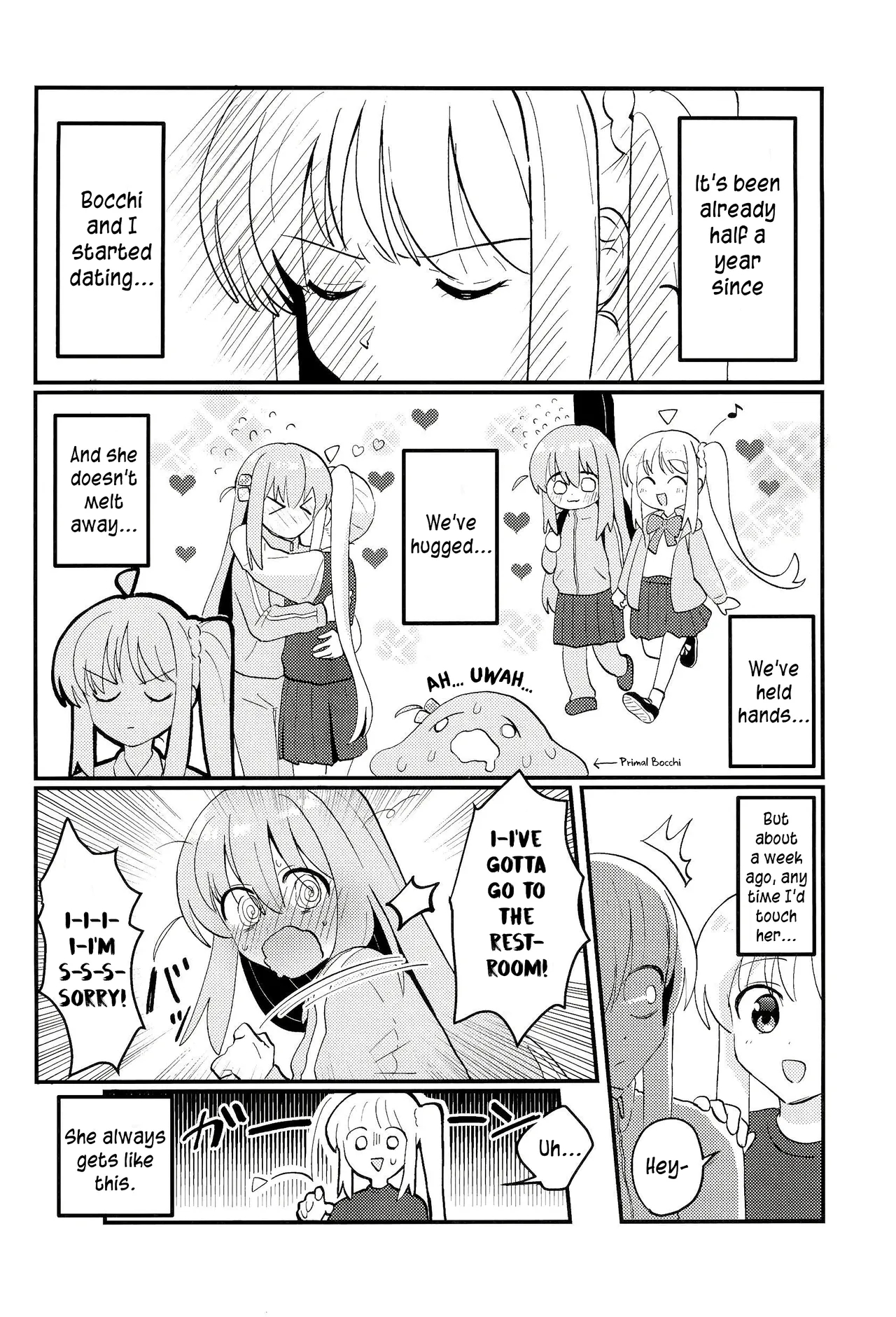Bocchi-chan Won't Move Forward! page 3