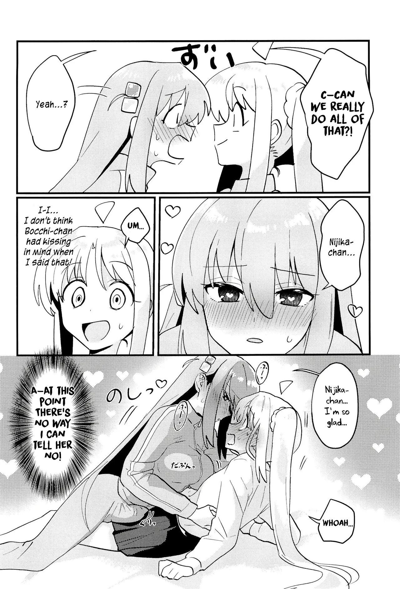 Bocchi-chan Won't Move Forward! page 9