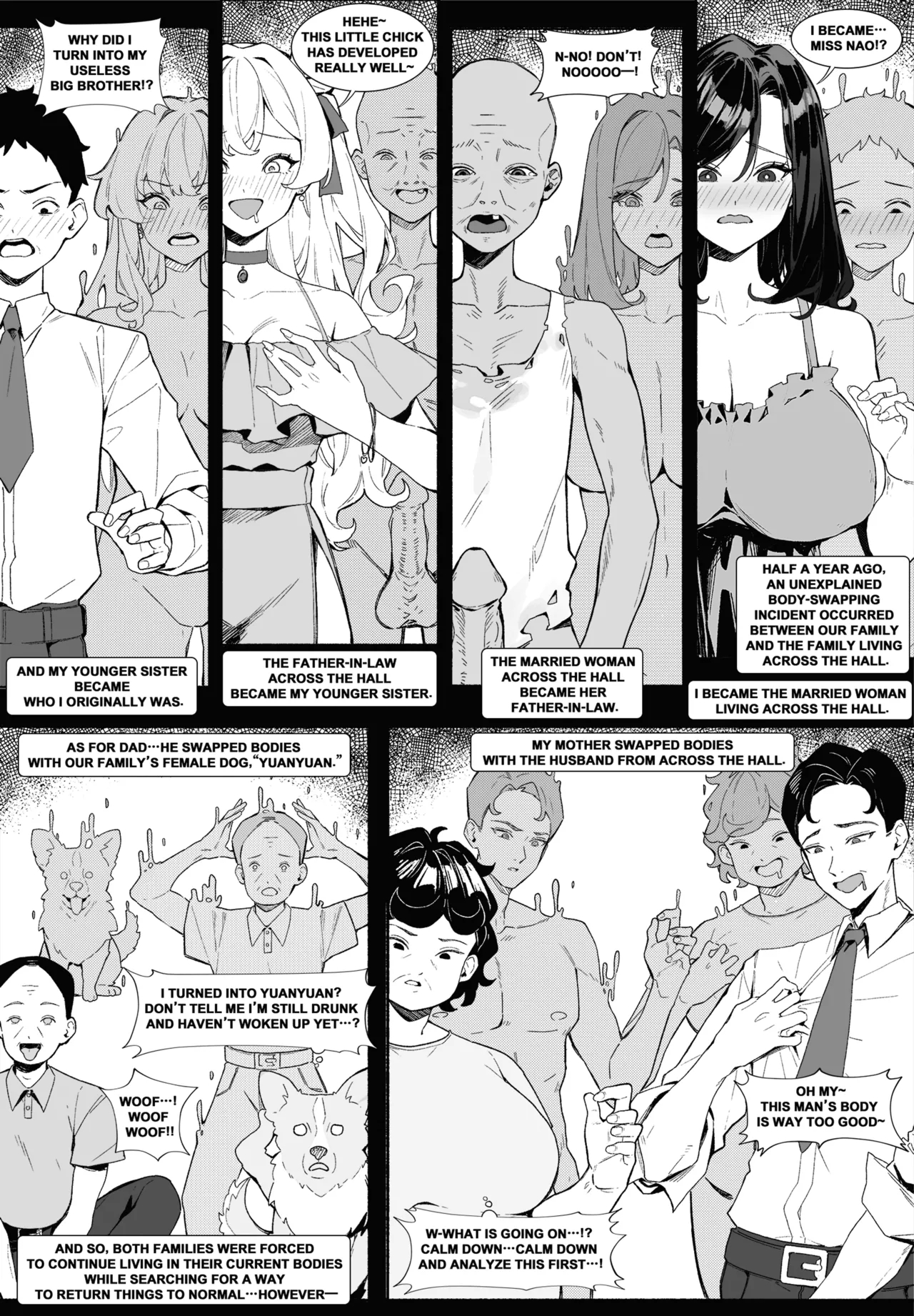 Body-swapping Neighbor – The New Life Of A Beautiful Married Woman page 4