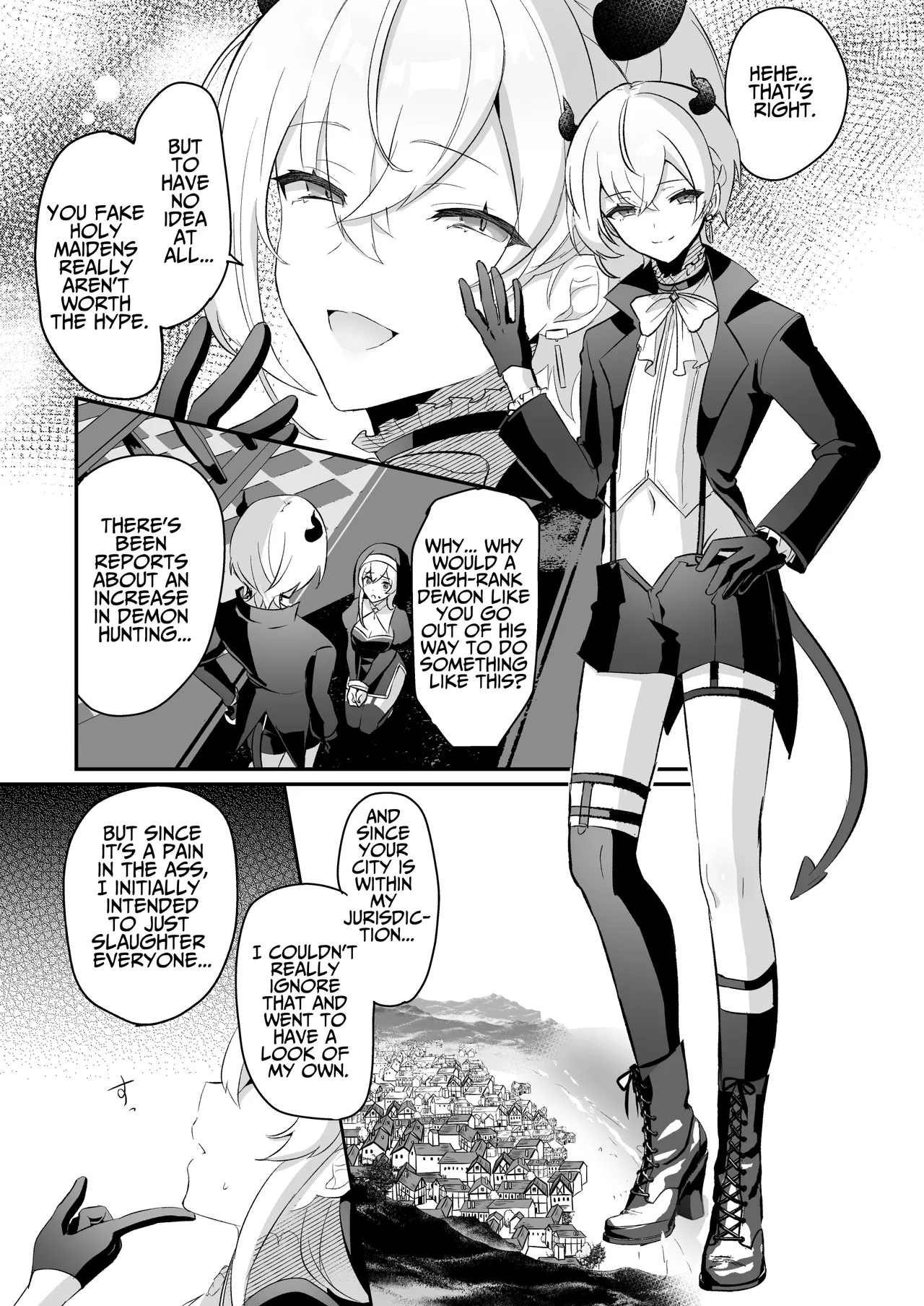 Captive Sex With An Incubus ~holy Woman Corruption By Lust Inducing Clitoral Teasing~ page 13