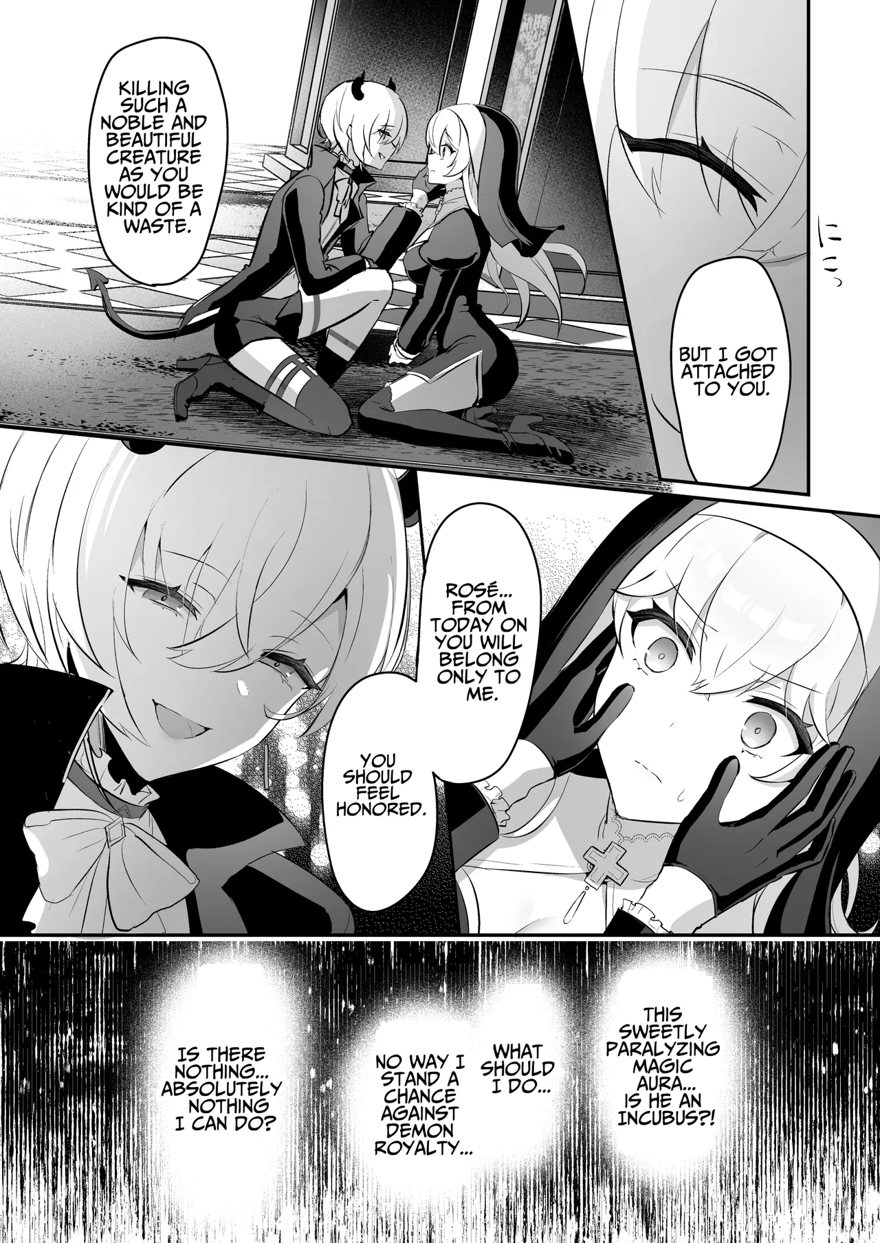 Captive Sex With An Incubus ~holy Woman Corruption By Lust Inducing Clitoral Teasing~ page 14