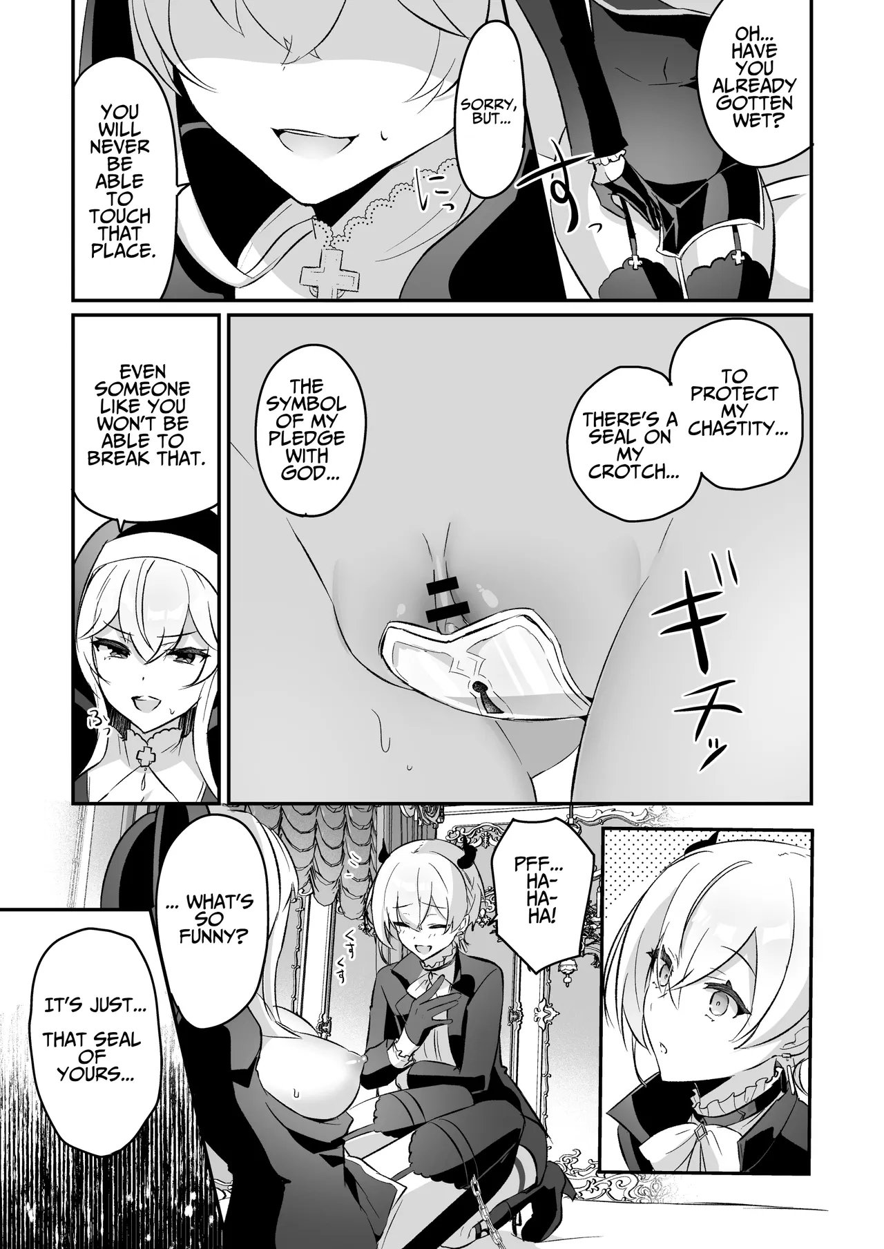 Captive Sex With An Incubus ~holy Woman Corruption By Lust Inducing Clitoral Teasing~ page 17